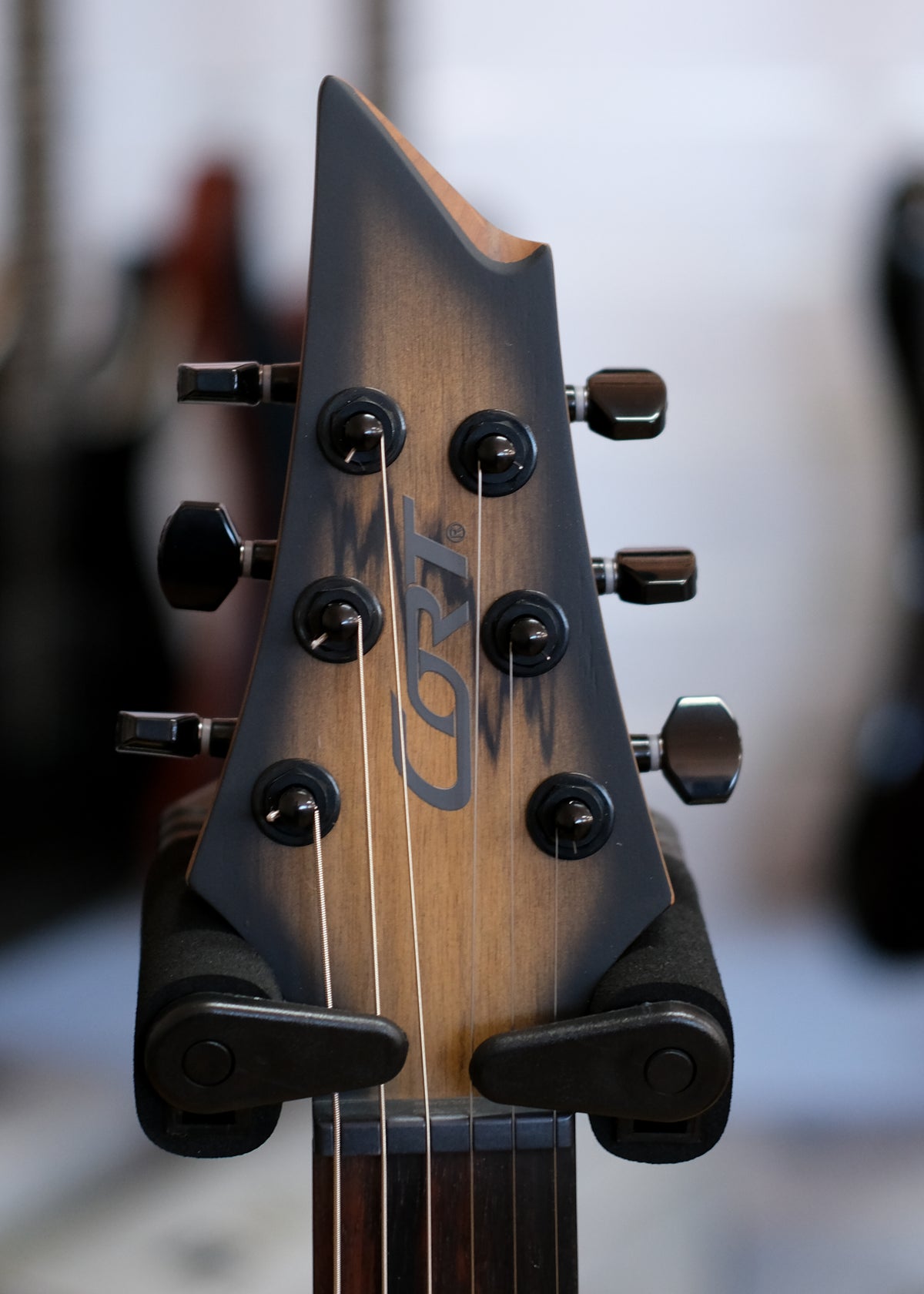 Cort KX500 Pale Moon Electric Guitar (Natural Black Burst)