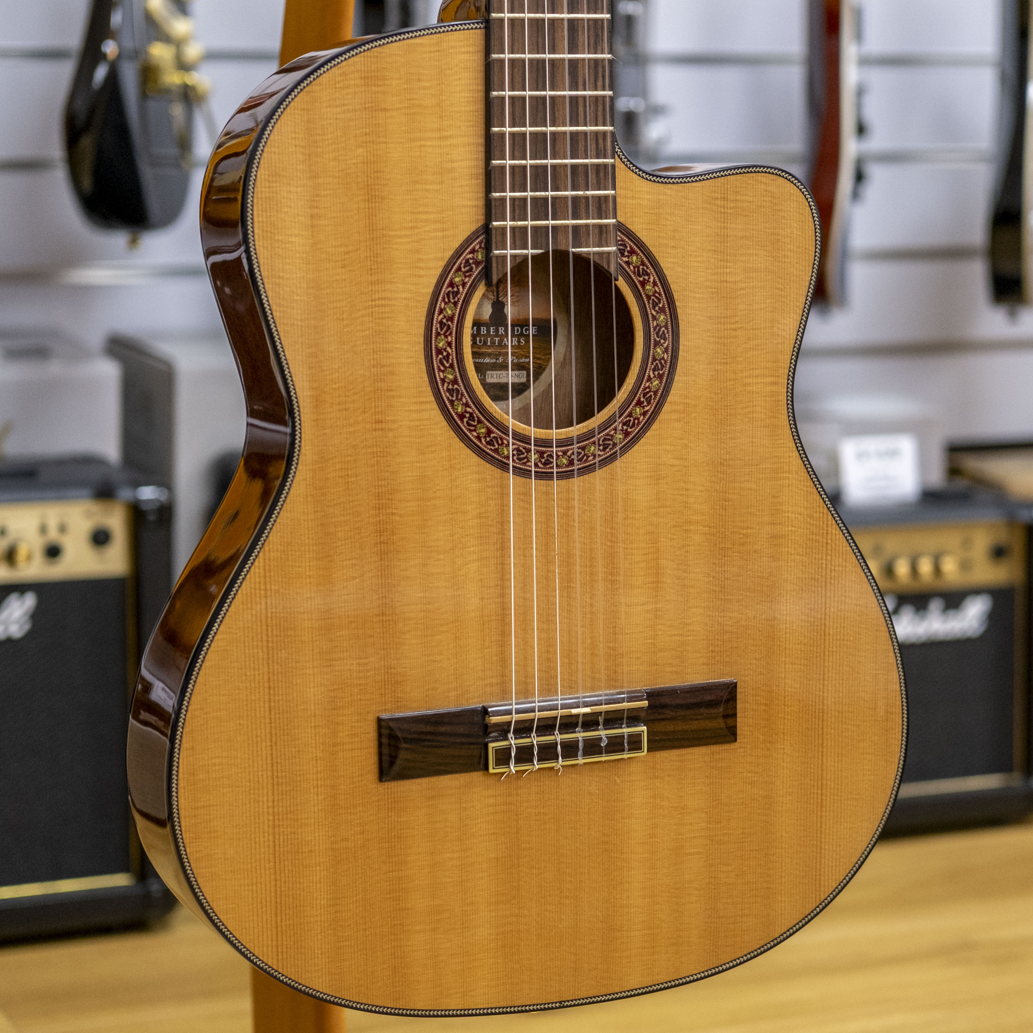 Timberidge 70 Series Thinline Electric Classical Guitar (Pre-Owned)