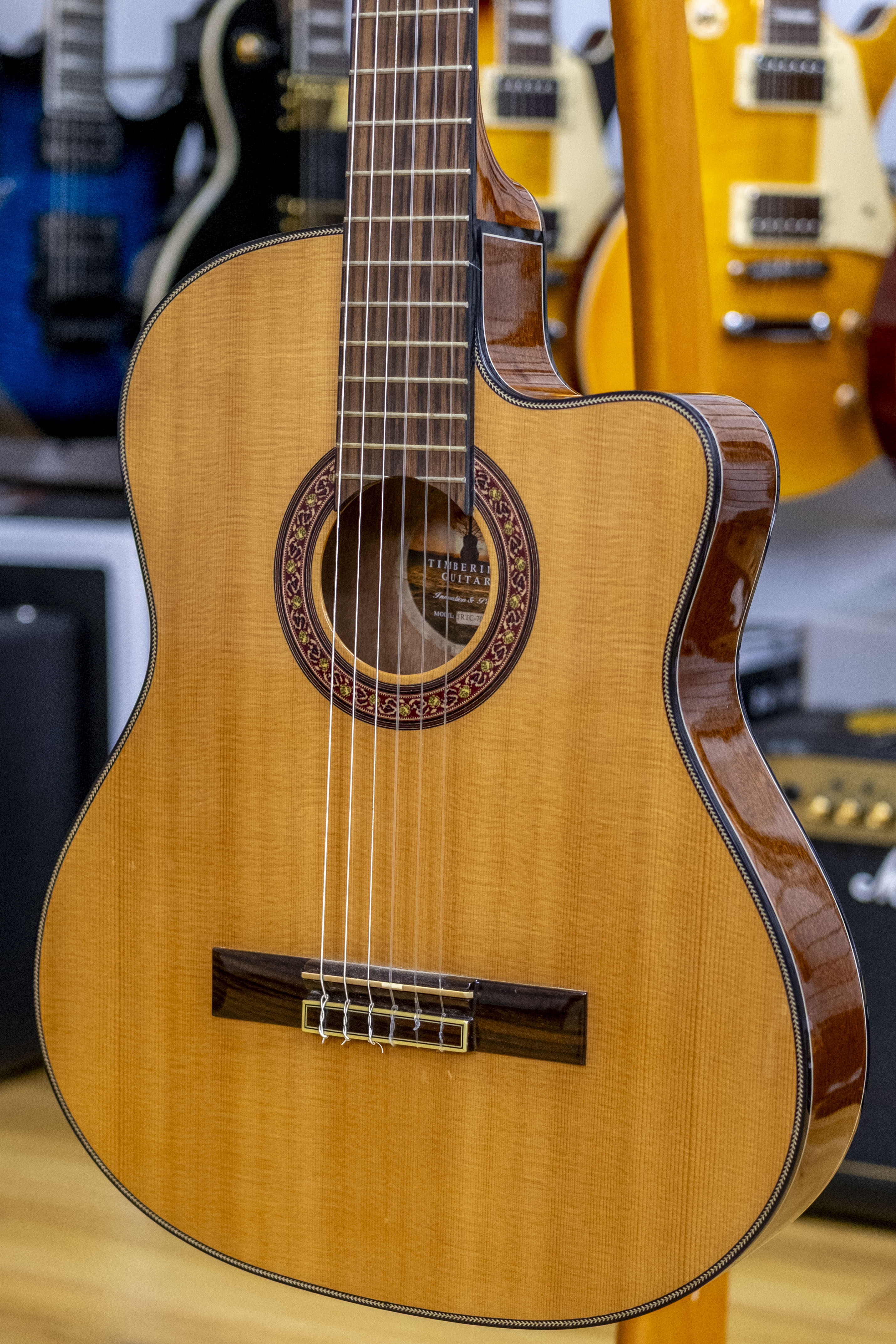 Timberidge 70 Series Thinline Electric Classical Guitar (Pre-Owned)