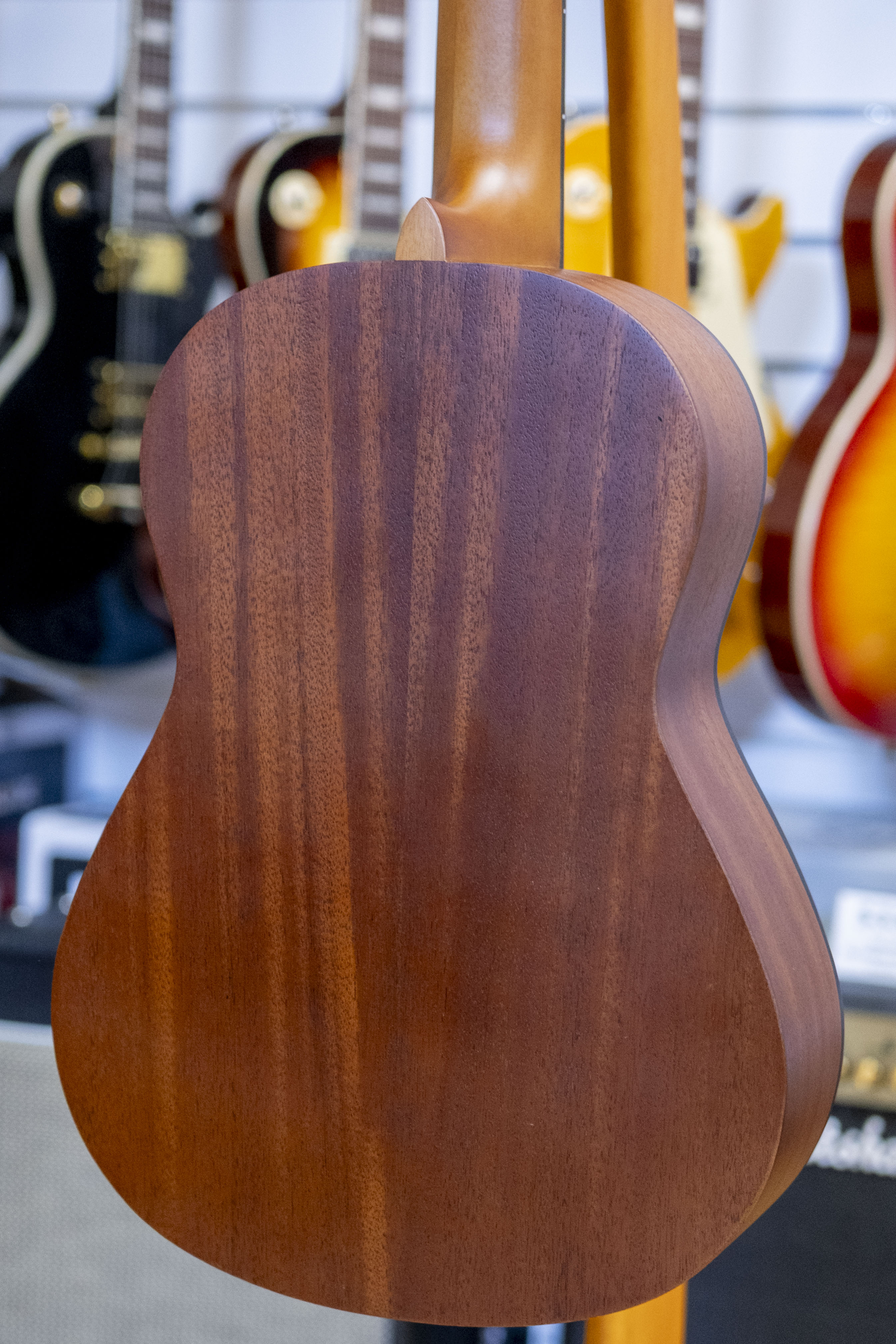 Valencia 200 Series 1/2 Size Nylon String Classical Guitar (Antique Natural)