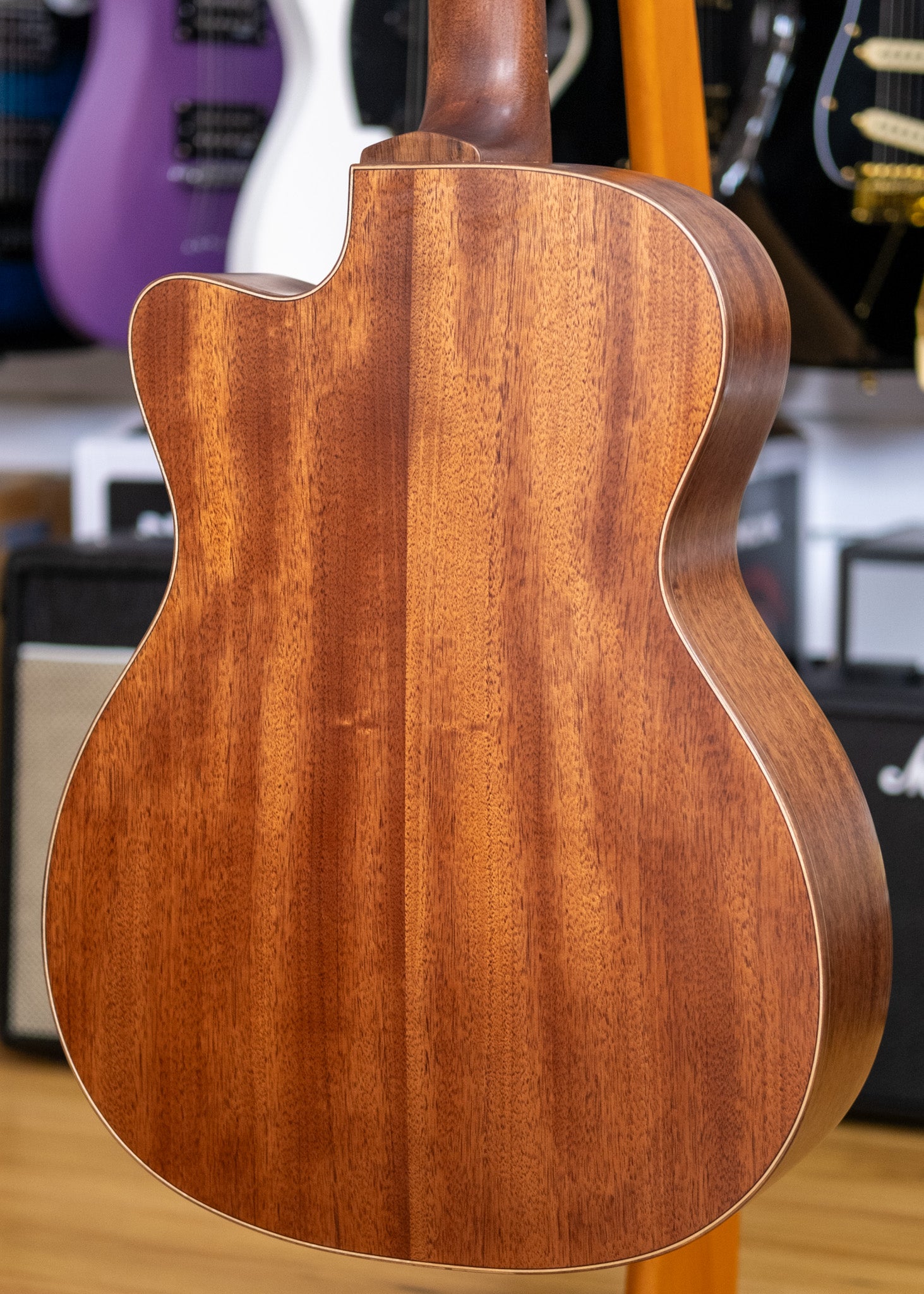 Cort Flow-OC All-Solid OM Acoustic Electric Guitar (Pre-Owned, 2022)