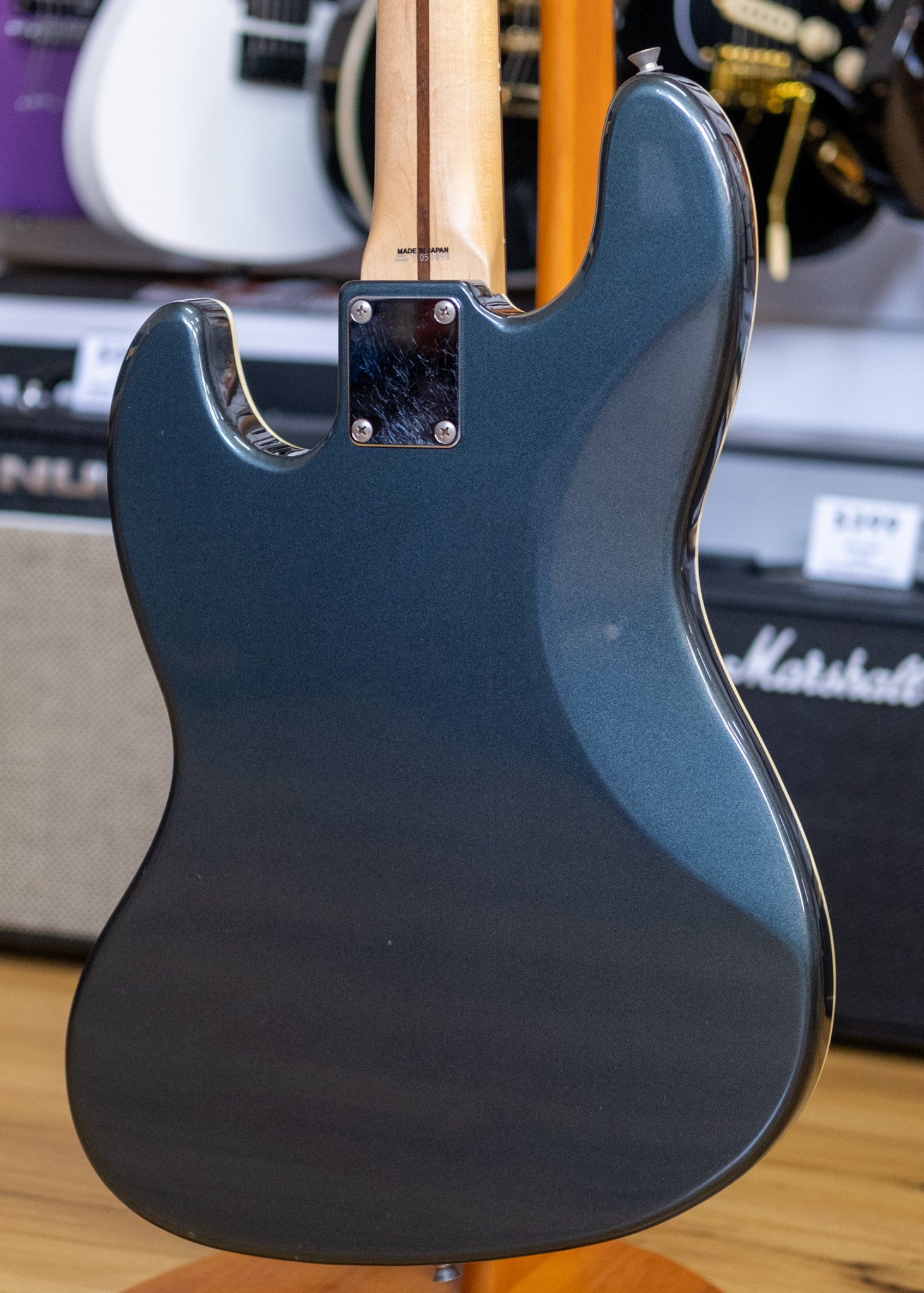 Fender Aerodyne Jazz Bass (Dolphin Grey) (Pre-Owned, 2010 MIJ)