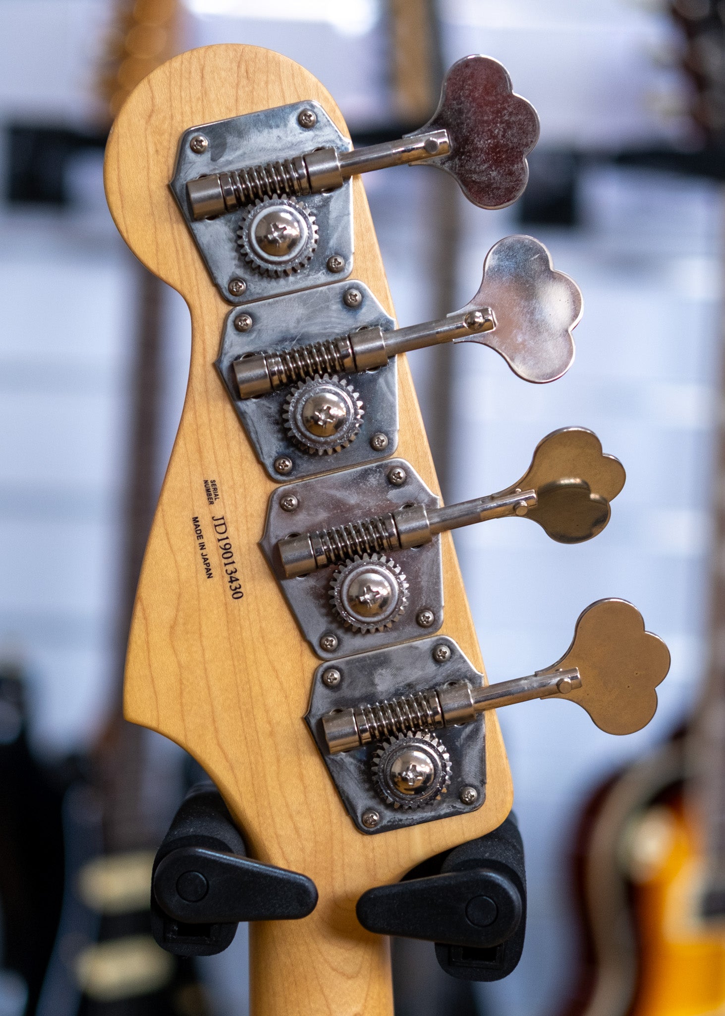 Fender Hybrid '60s Jazz Bass Guitar (Black) (Pre-Owned, 2019 MIJ)