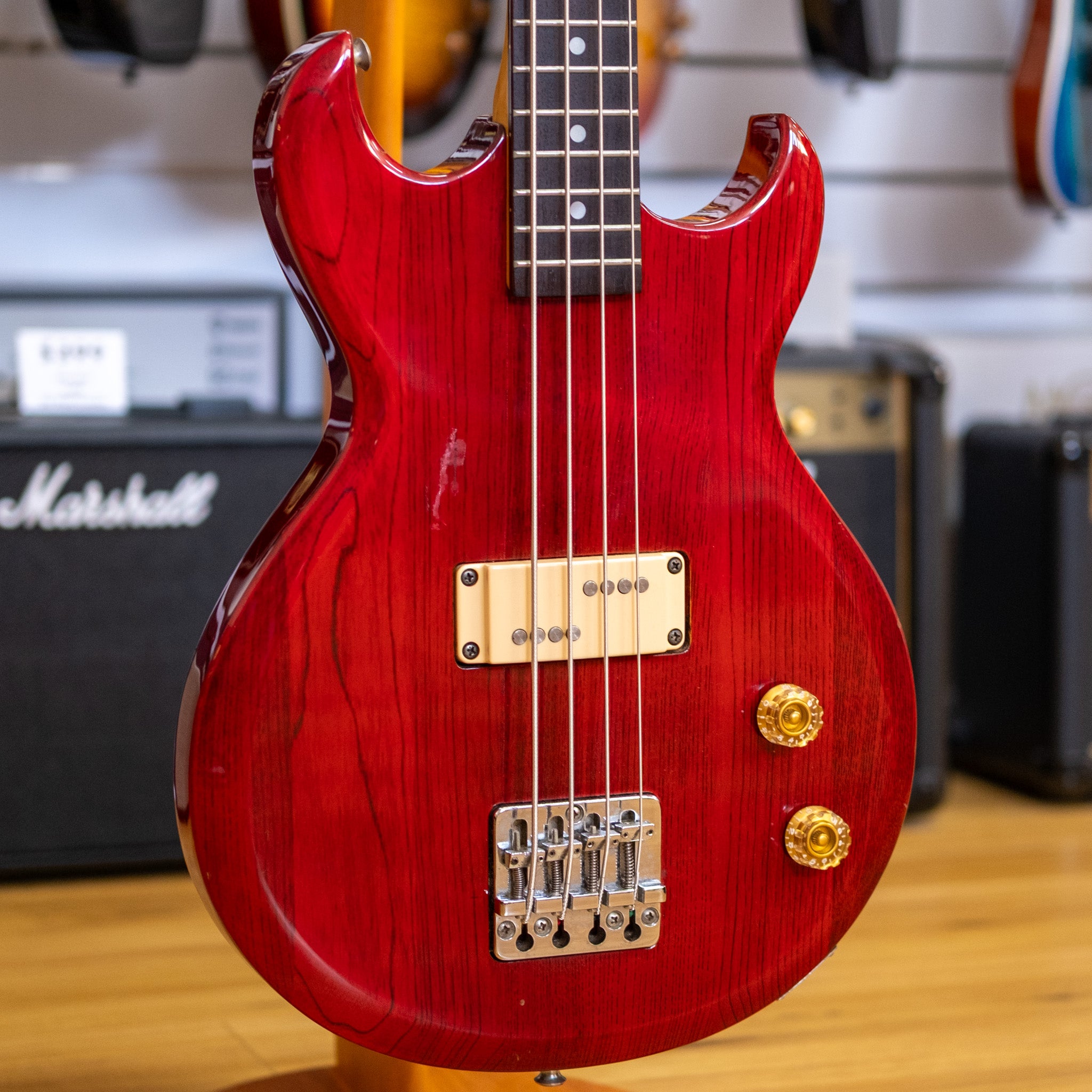 Aria Pro II Cardinal Seris CSB-380 Bass Guitar (Pre-Owned, 1982 MIJ)