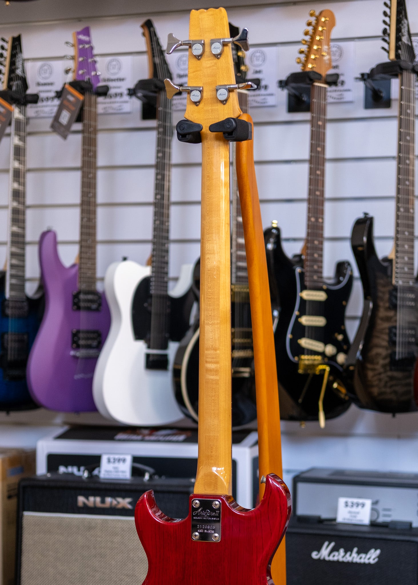 Aria Pro II Cardinal Seris CSB-380 Bass Guitar (Pre-Owned, 1982 MIJ)