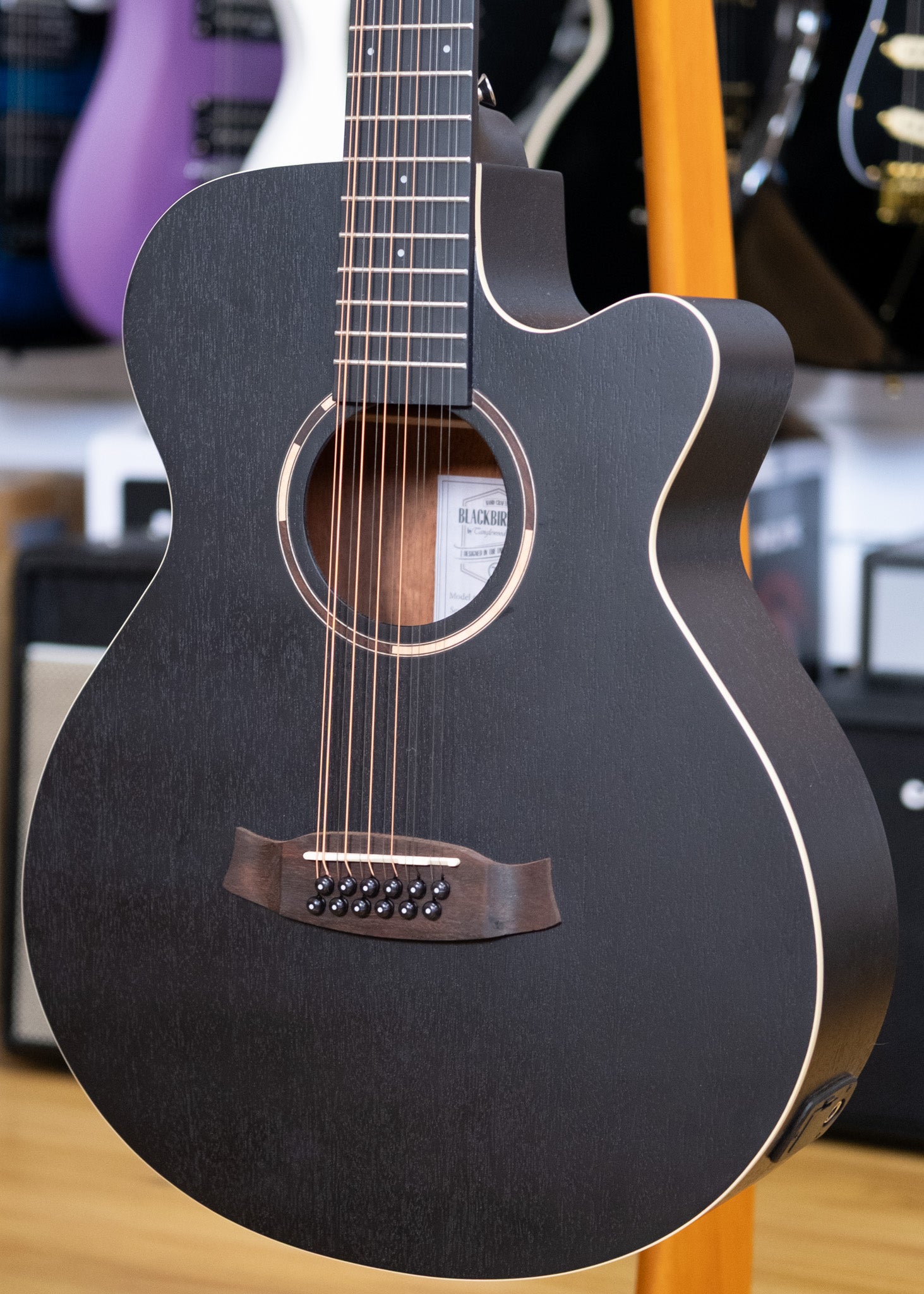 Tanglewood Blackbird Series 12-String Superfolk Acoustic Electric Guitar
