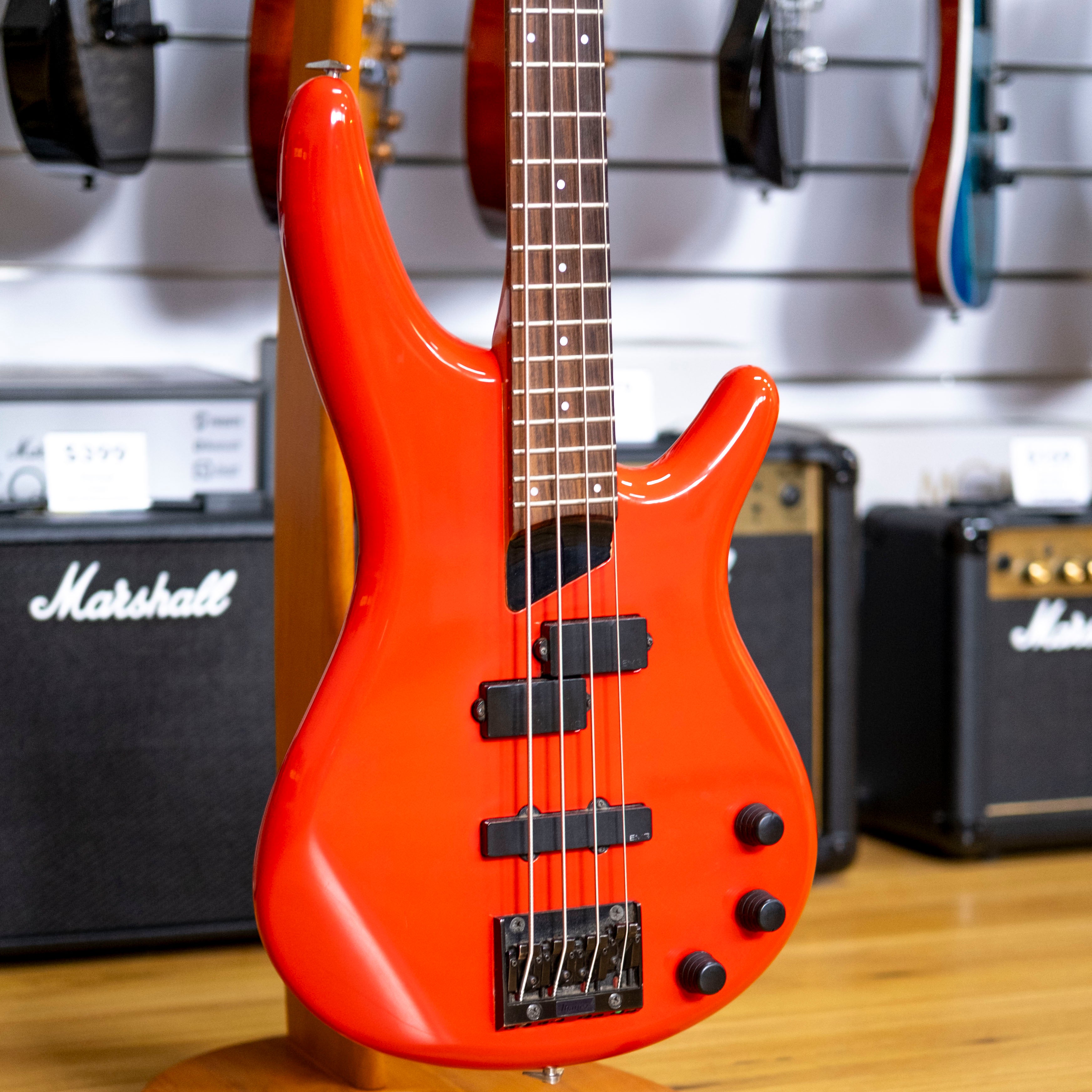 Ibanez MIJ SR600 Bass Guitar (Red) (Pre-Owned, 1980's MIJ)