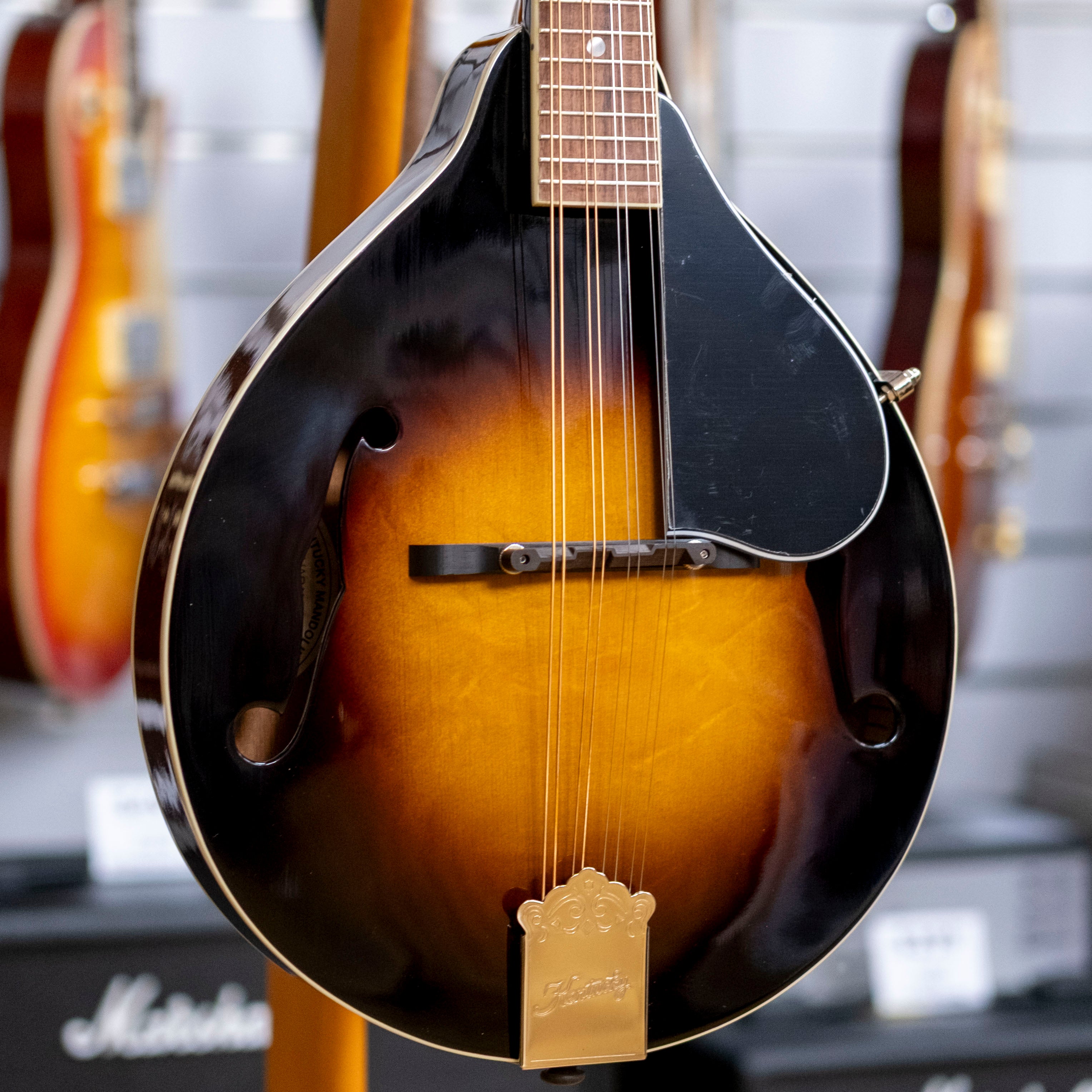Kentucky KM-140 Solid Top A-Model Mandolin with Deluxe Bag