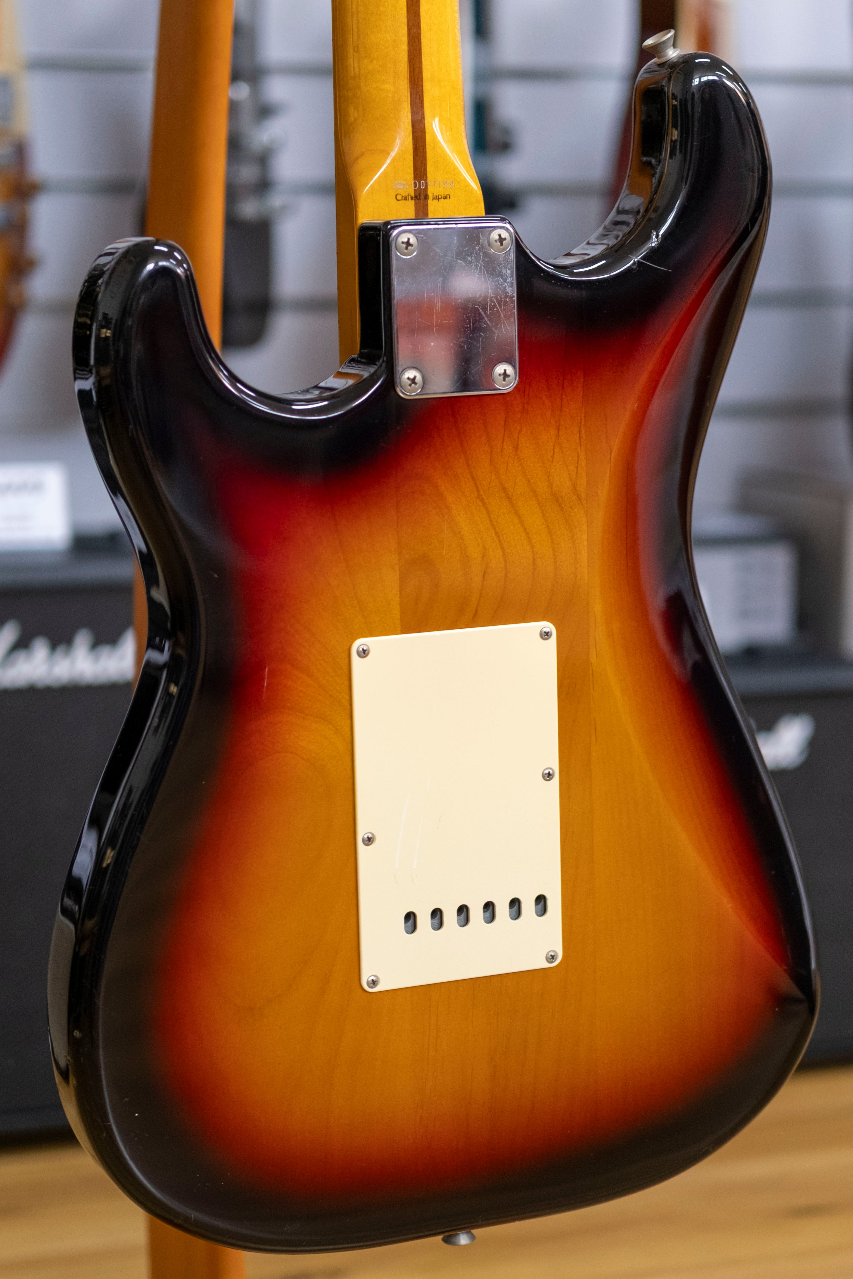 Fender ST-57 '57 Reissue Electric Guitar (3-Tone Sunburst) (Pre-Owned, 1993 MIJ)