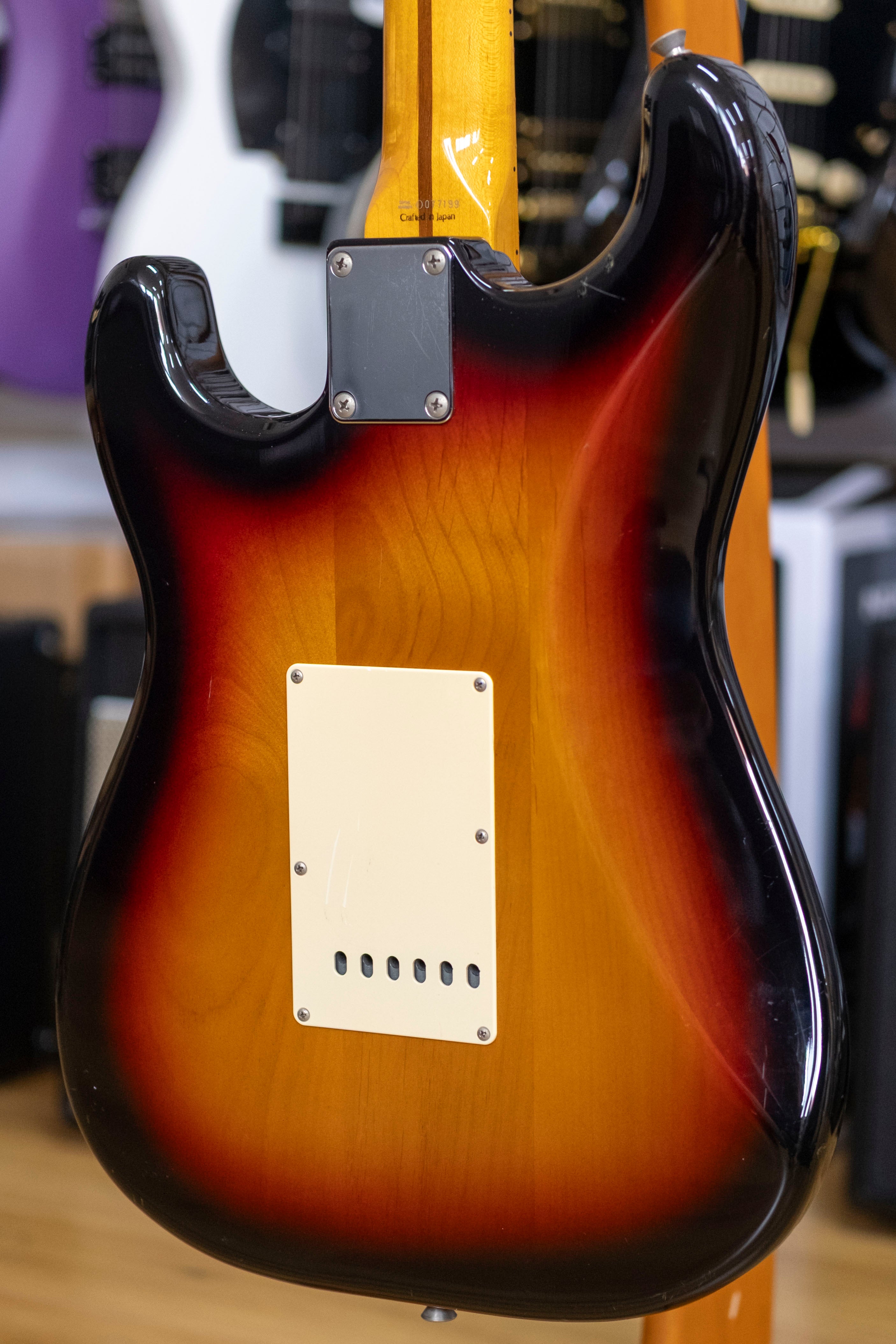 Fender ST-57 '57 Reissue Electric Guitar (3-Tone Sunburst) (Pre-Owned, 1993 MIJ)