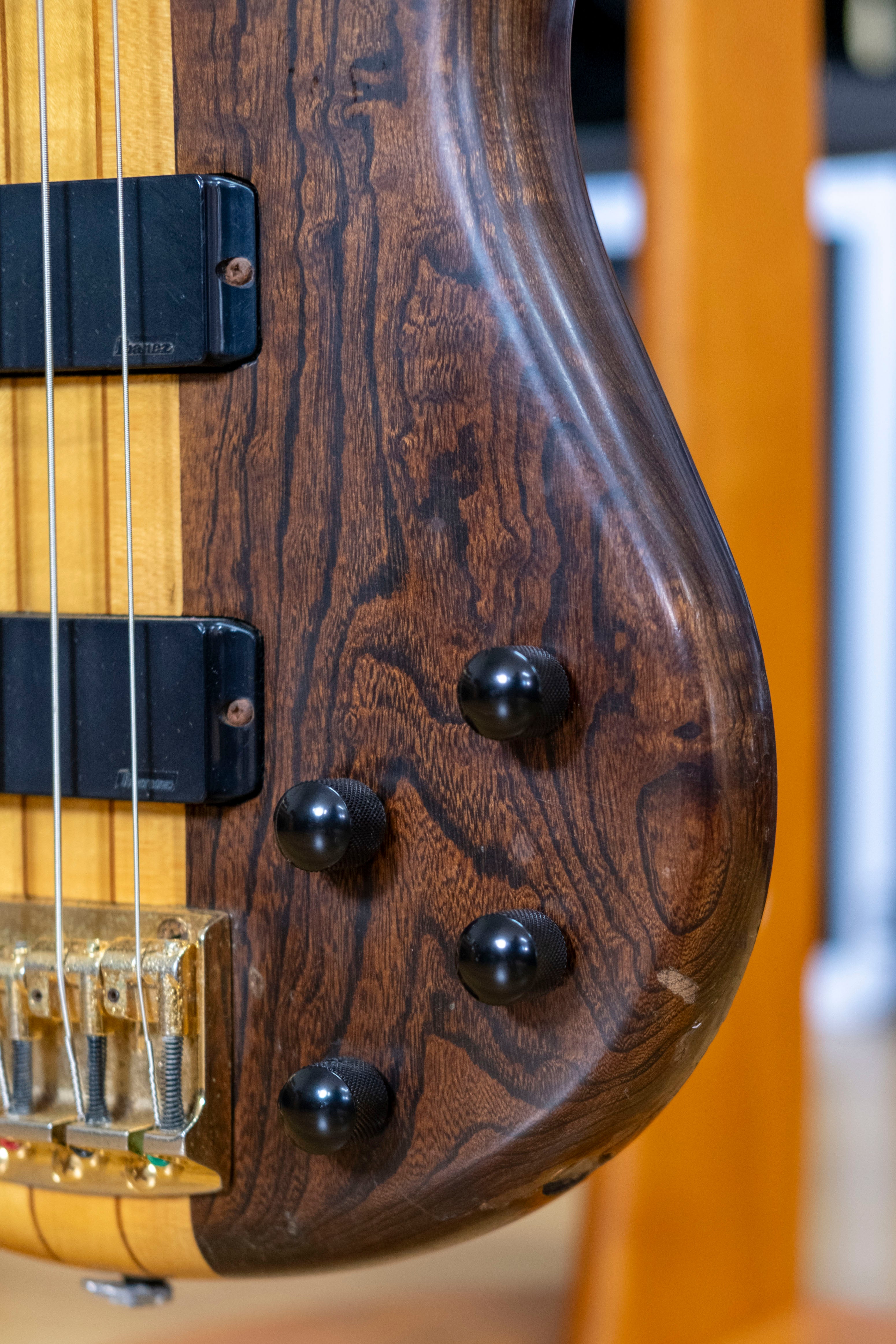 Ibanez MC2924 Musician Bass Guitar (Walnut) (Pre-Owned, 1987 MIJ)