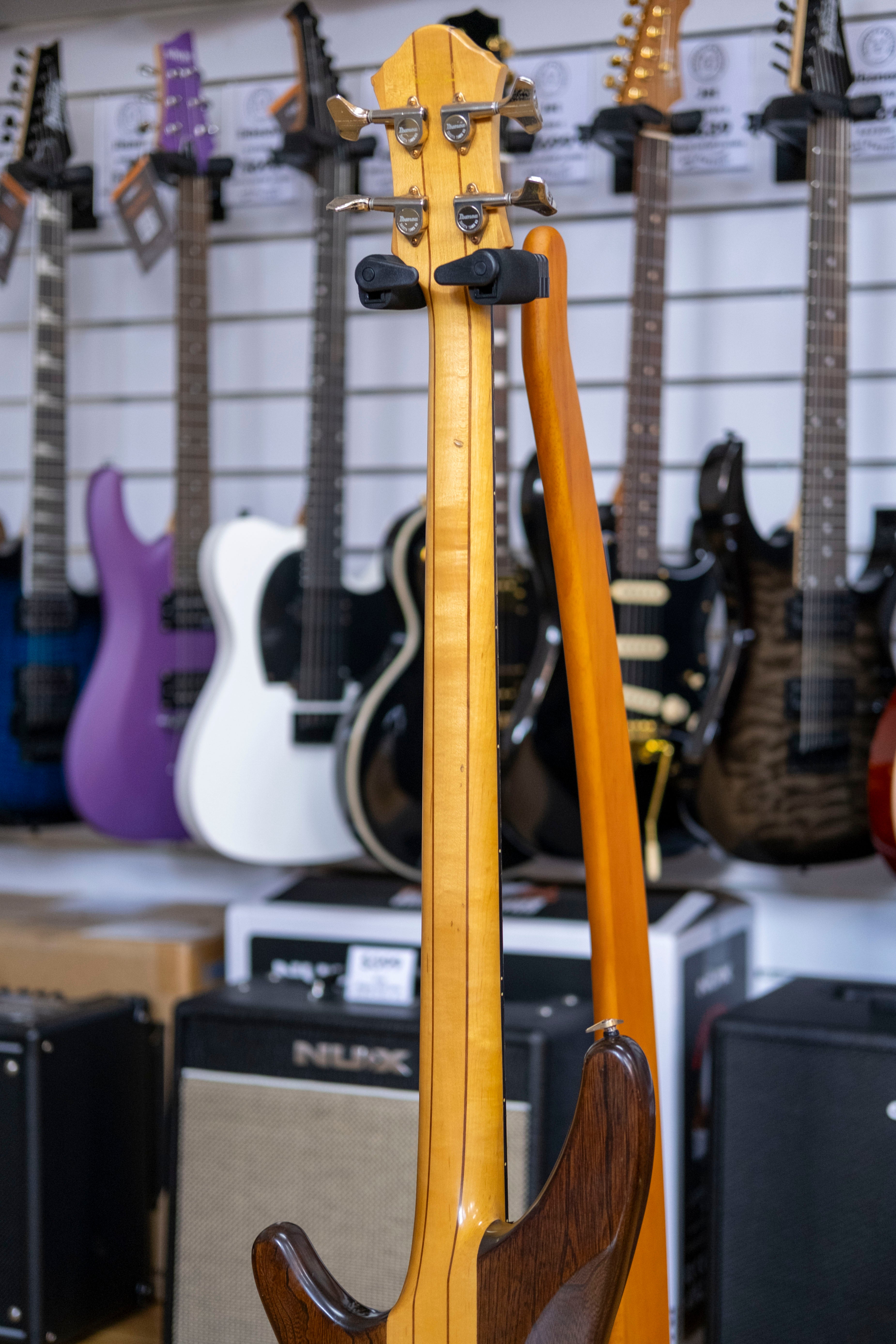 Ibanez MC2924 Musician Bass Guitar (Walnut) (Pre-Owned, 1987 MIJ)