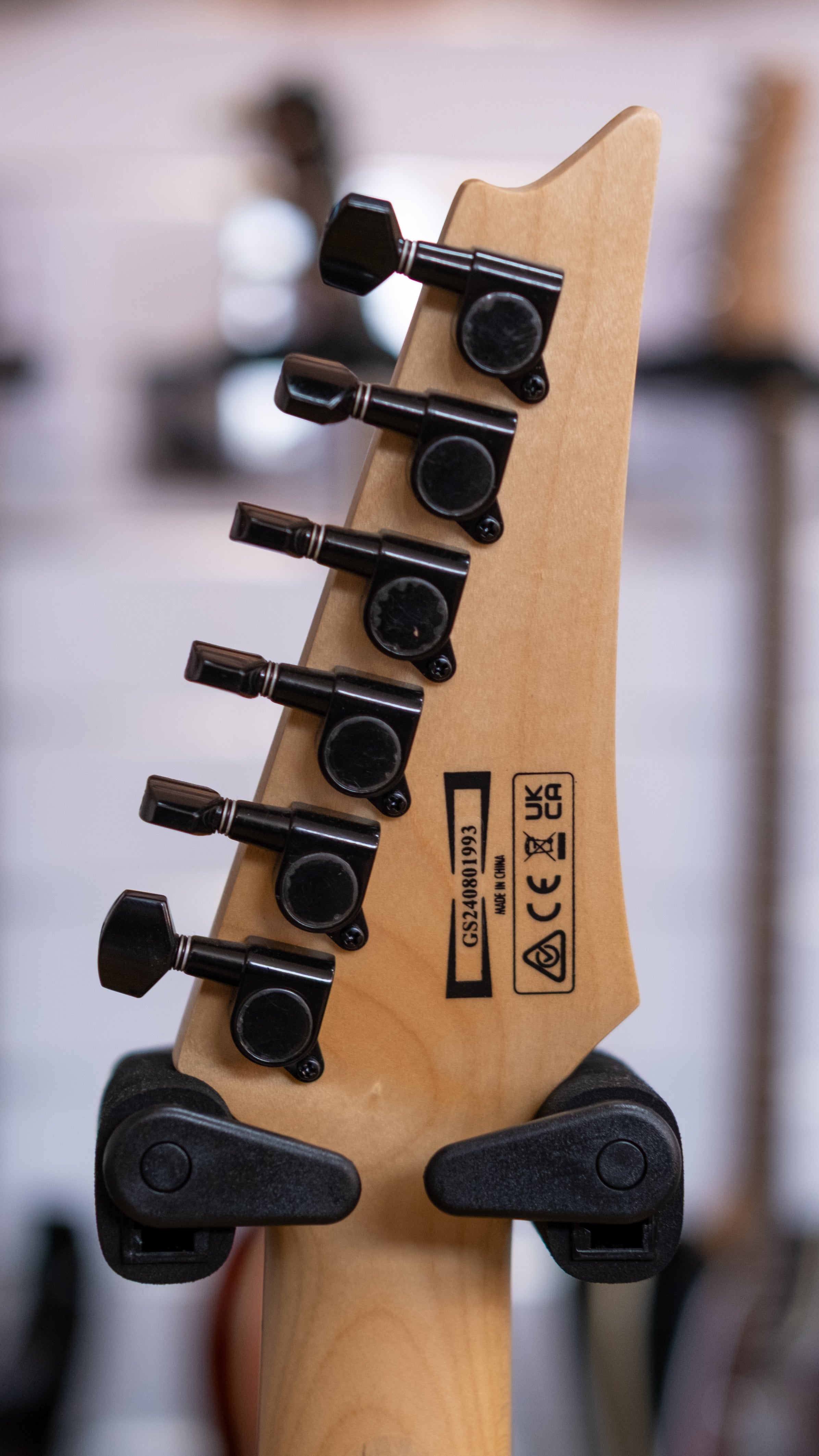 Ibanez Gio Series RG121DXL Left Handed Electric Guitar (Walnut Flat)