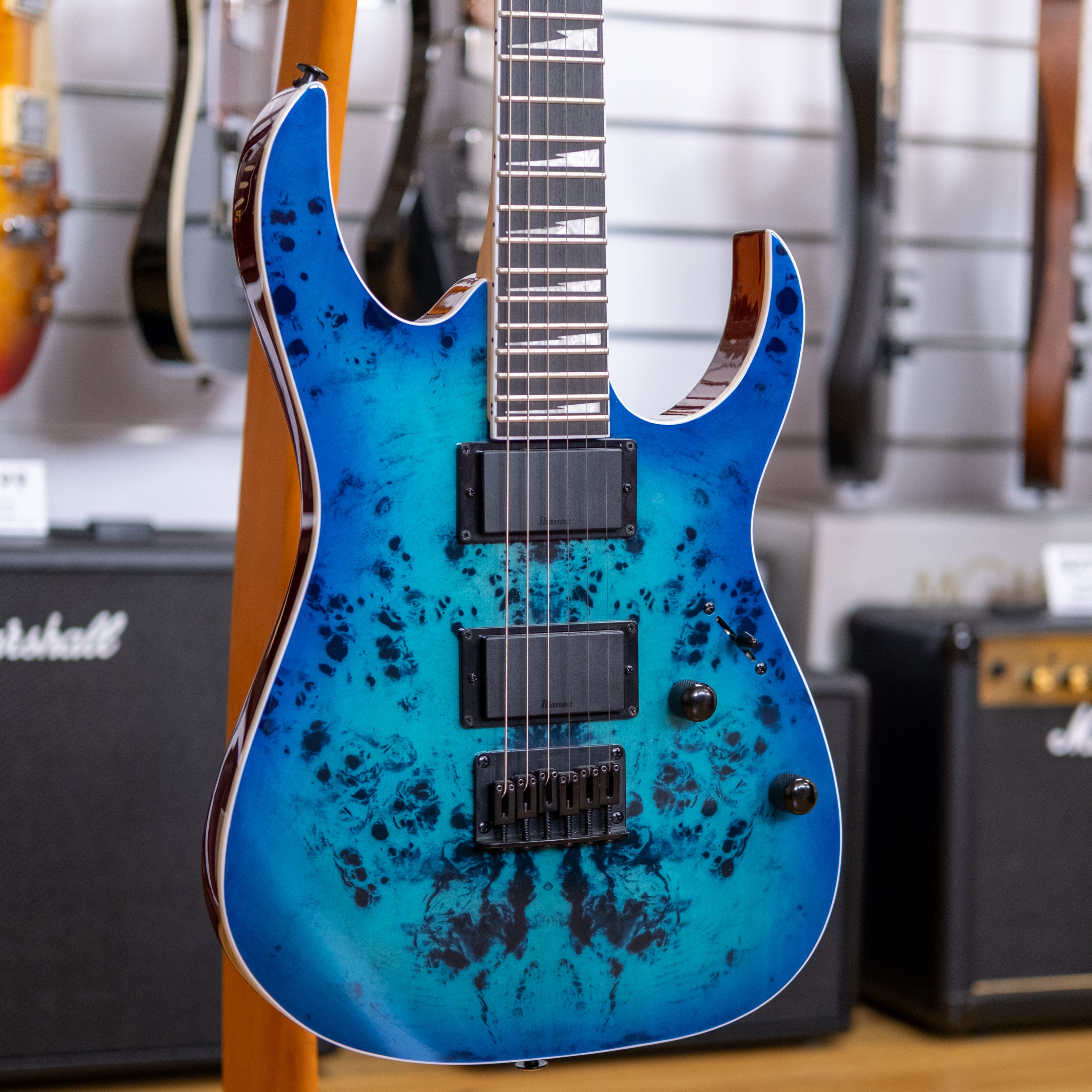 Ibanez Gio Series RGR221 Electric Guitar (Aqua Burst)