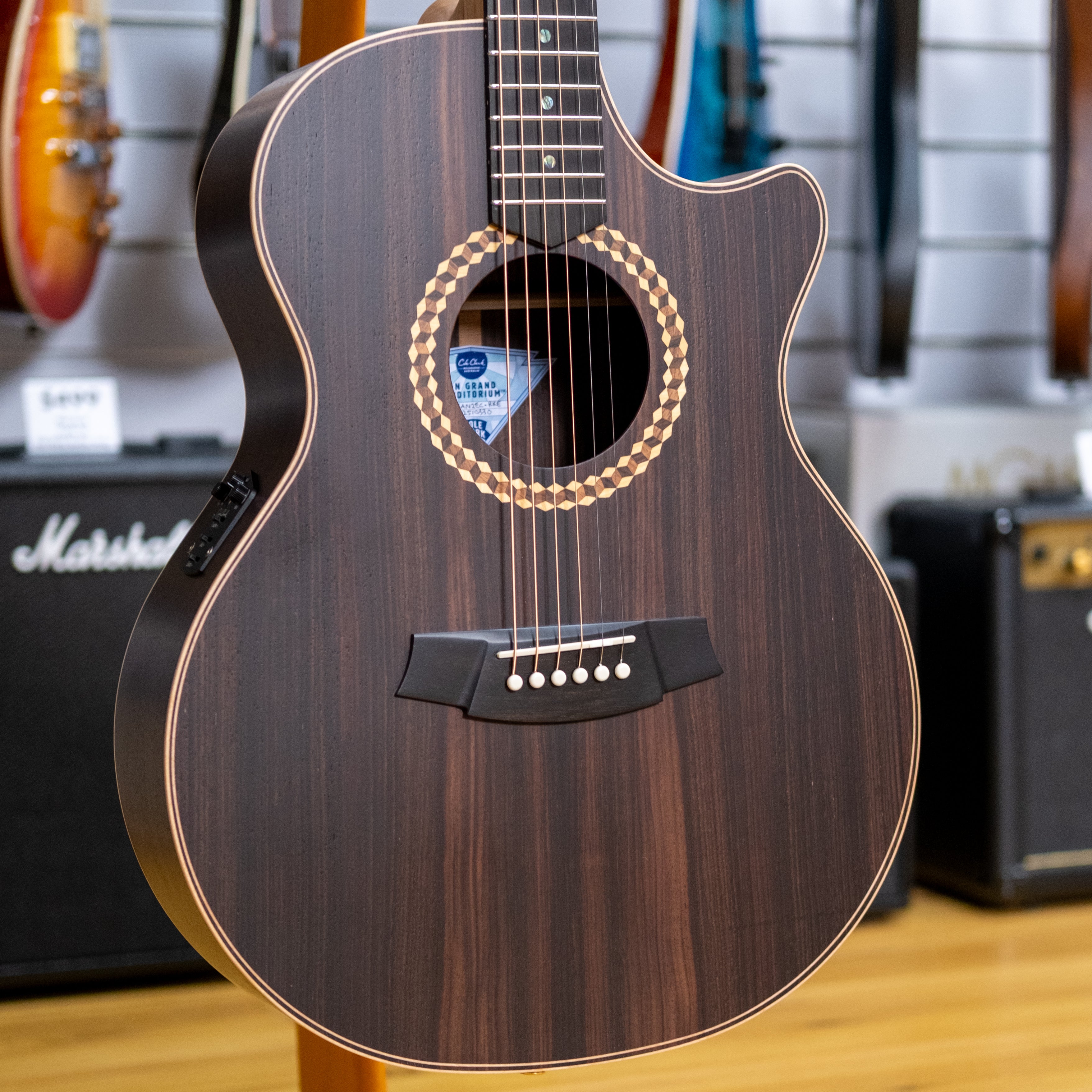 Cole Clark Studio Recording Acoustic Electric Guitar (All Rosewood)