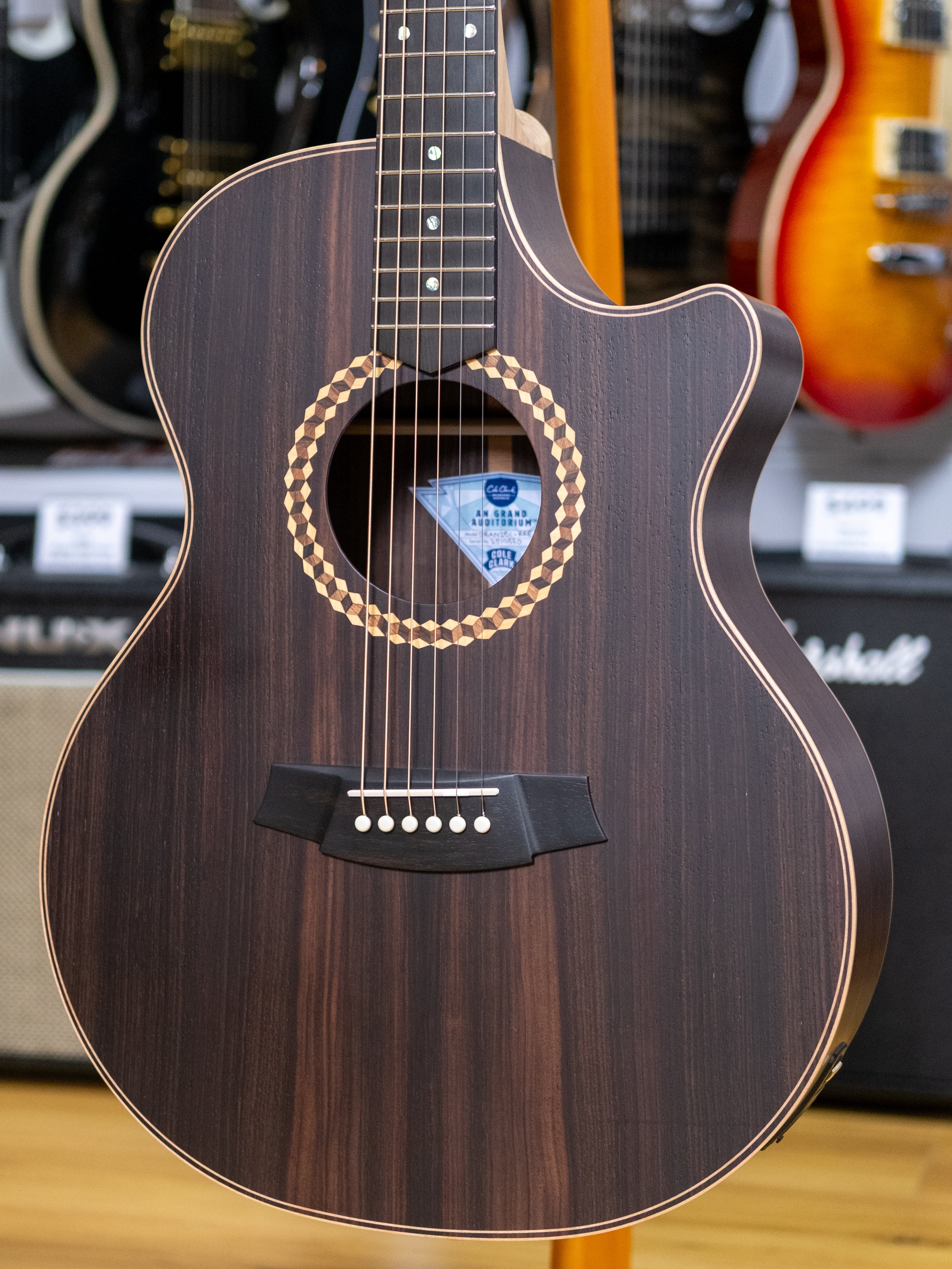 Cole Clark Studio Recording Acoustic Electric Guitar (All Rosewood)