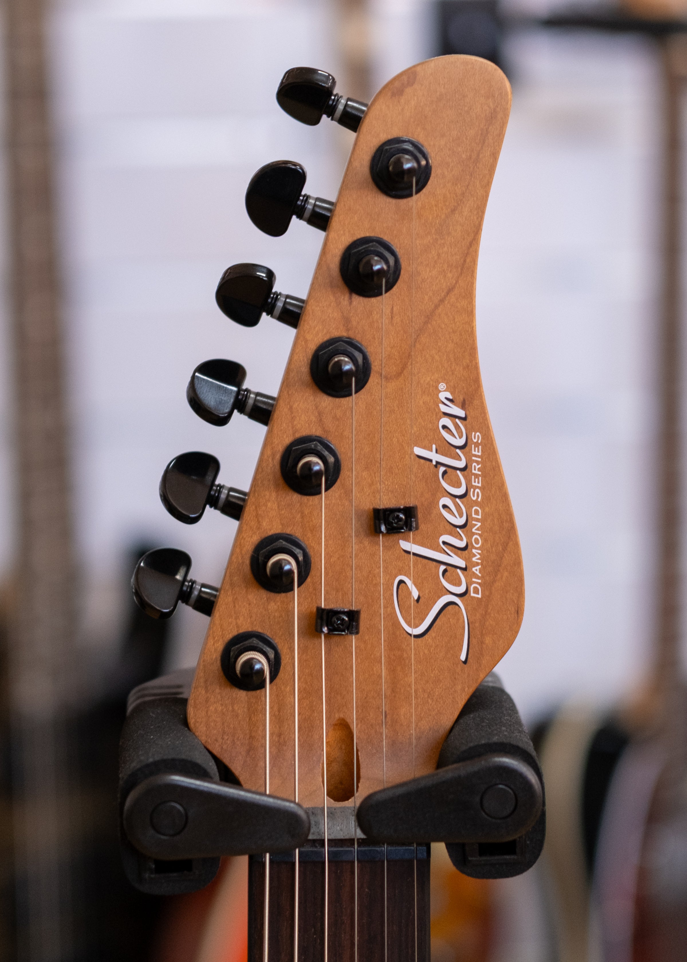 Schecter PT Standard Electric Guitar (Black Fade Burst Burl)