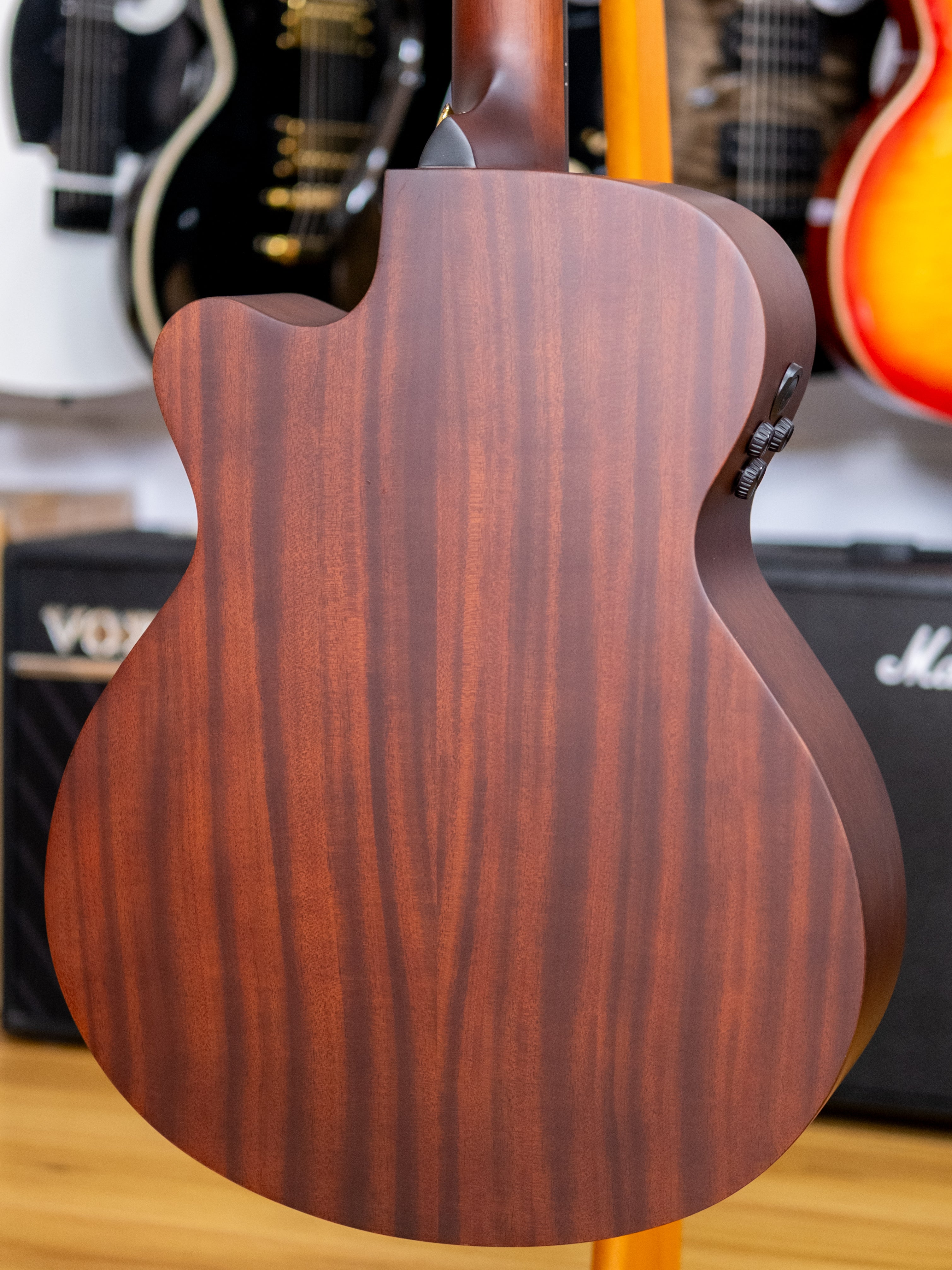 Tanglewood Elemental Superfolk Acoustic Electric Guitar (Solid Mahogany Top)