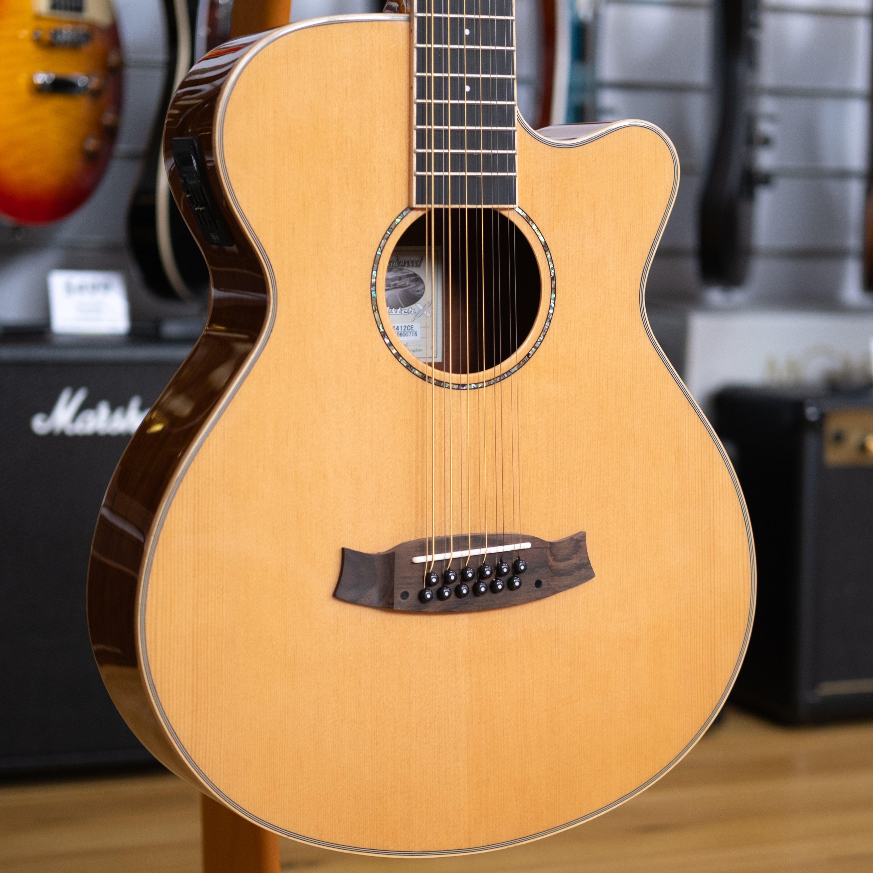 Tanglewood Roadster X Superfolk 12-String Acoustic Electric Guitar (Spruce)