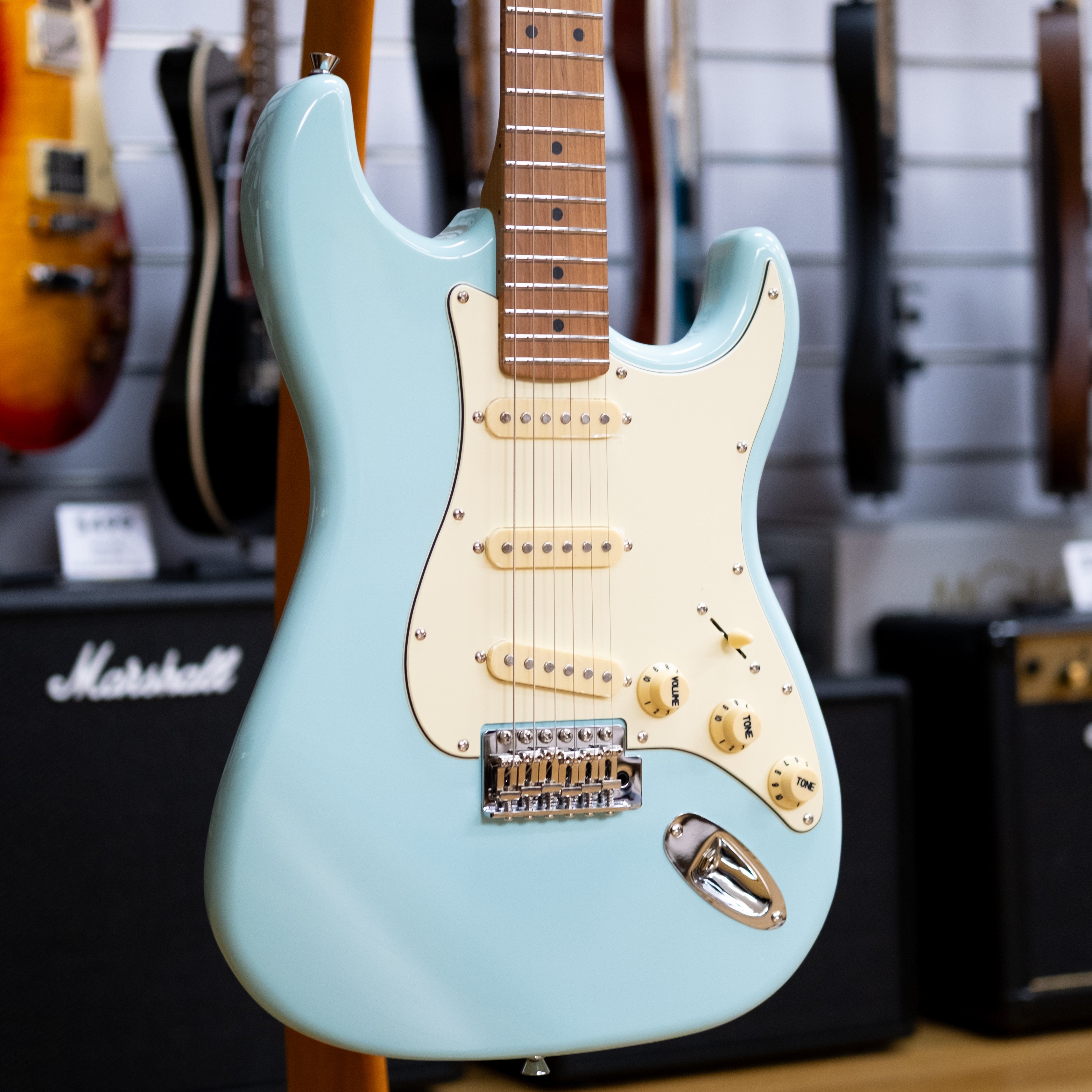 Jet JS-300 Electric Guitar (Sonic Blue)