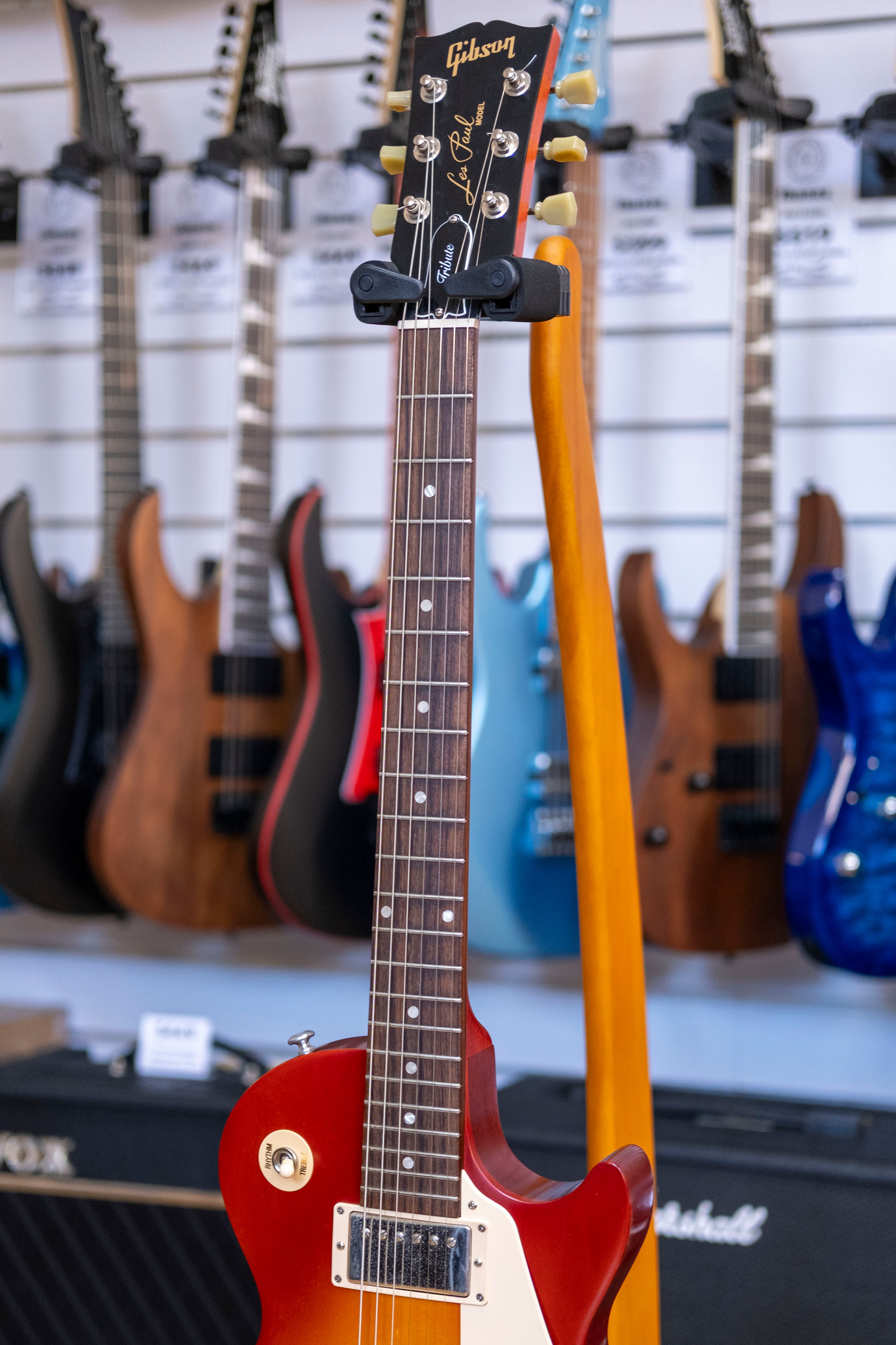 Gibson Les Paul Tribute Electric Guitar (Satin Cherry Sunburst) (2019)