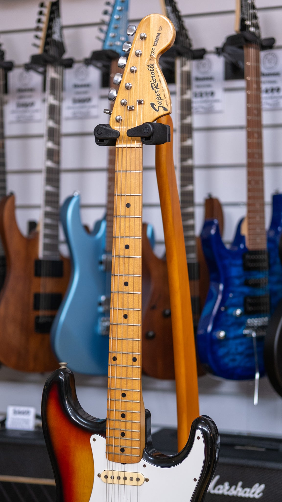 Yamaha SR-400 Super R'nroller 400 Electric Guitar (3-Tone Sunburst) (Pre-Owned, 1980 MIJ)