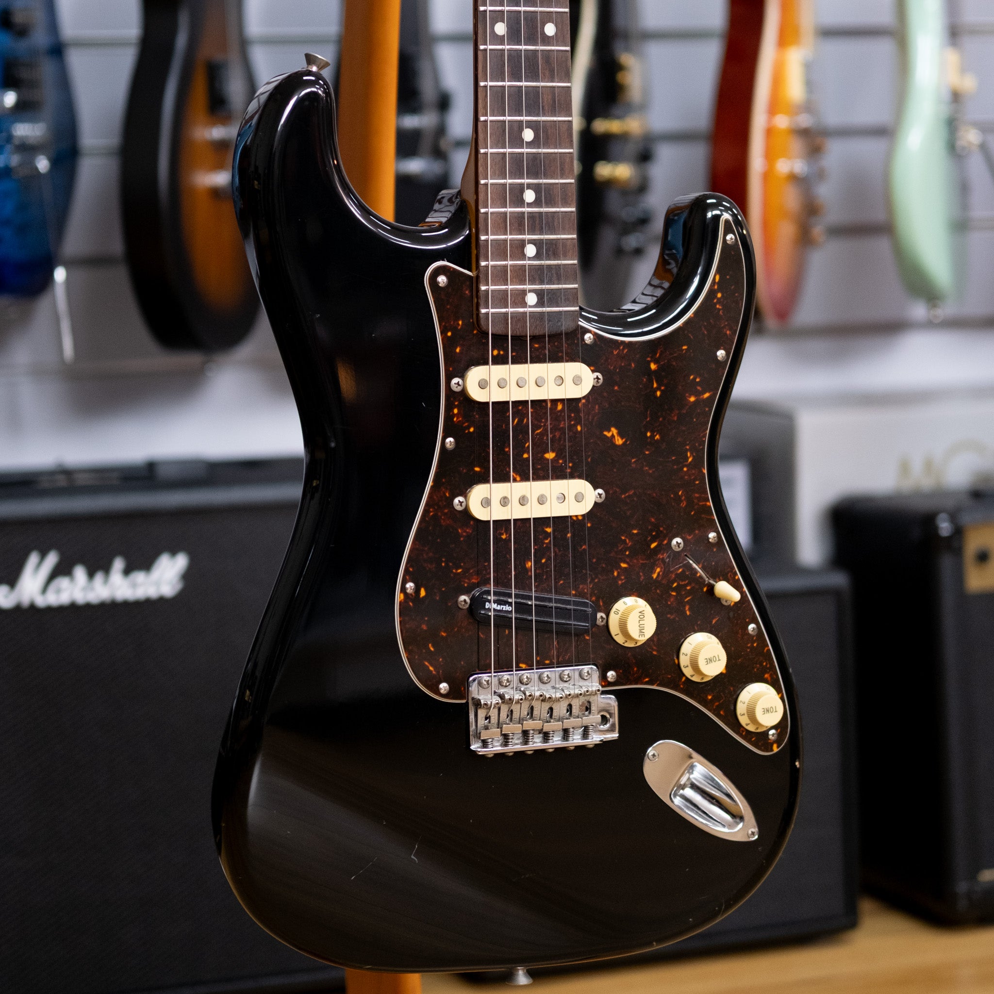 Fender ST-62 Stratocaster Electric Guitar (Black) (Pre-Owned, 2014 MIJ)