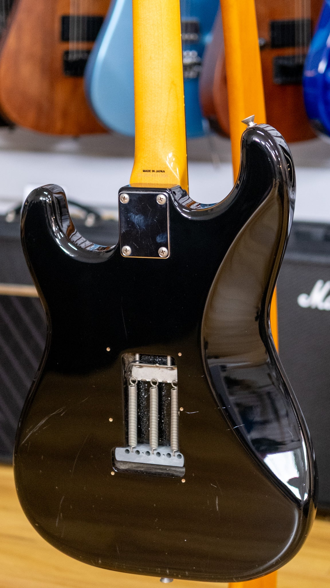 Fender ST-62 Stratocaster Electric Guitar (Black) (Pre-Owned, 2014 MIJ)