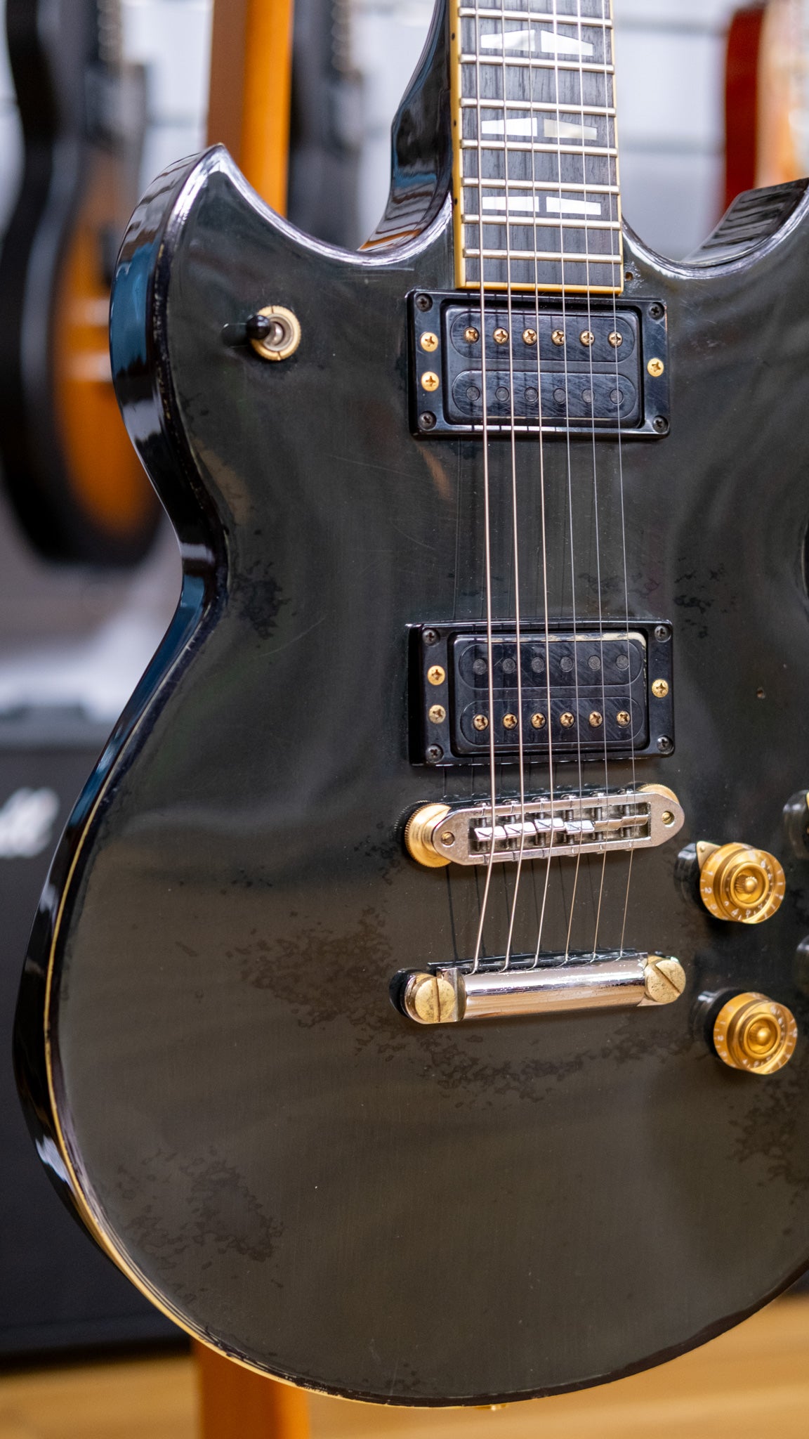 Yamaha SG-1000 Electric Guitar (Black) (Pre-Owned, 1980 MIJ)