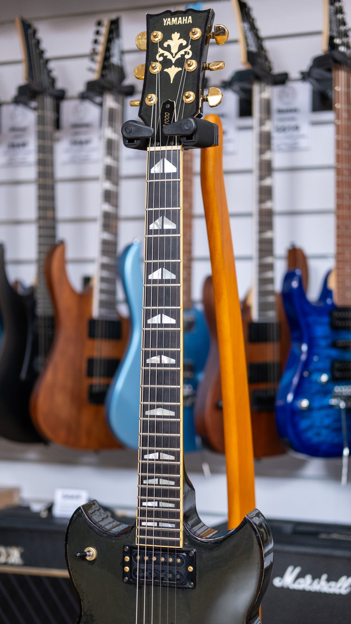 Yamaha SG-1000 Electric Guitar (Black) (Pre-Owned, 1980 MIJ)