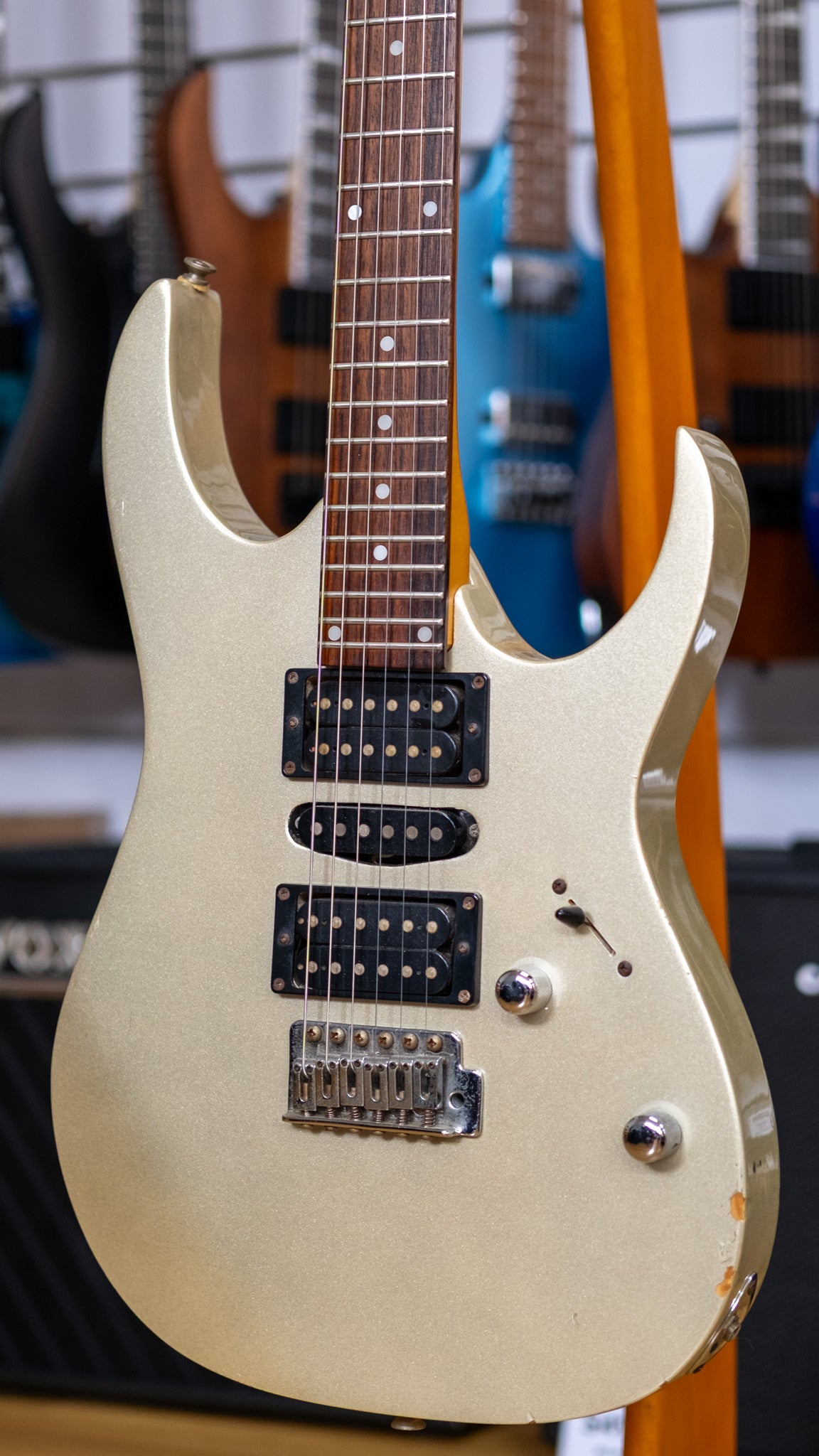 Ibanez RG Series  RG170 Electric Guitar (Metallic Gold) (Pre-Owned, 1997 MIK)