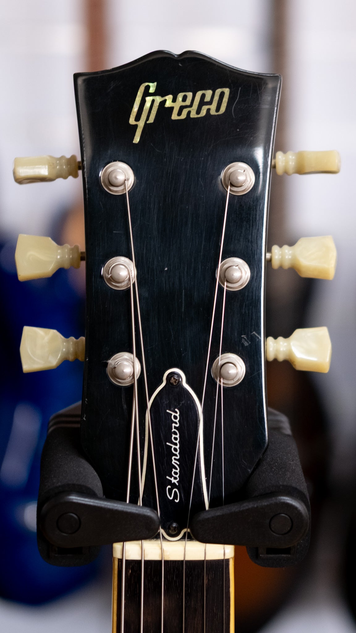 Greco EG-700B Standard Les Paul Electric Guitar (Black) (Pre-Owned, 1978 MIJ)