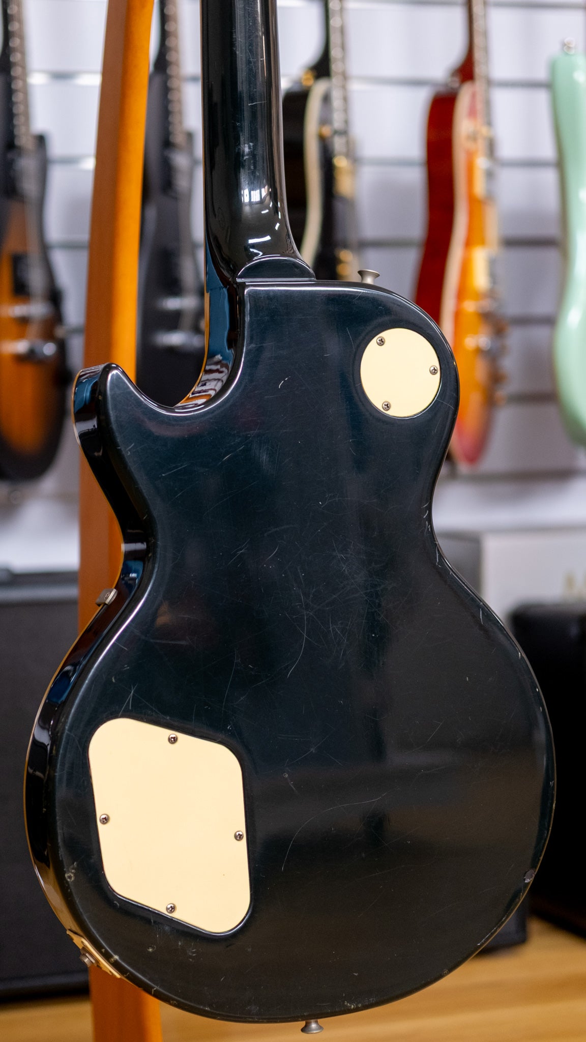 Greco EG-700B Standard Les Paul Electric Guitar (Black) (Pre-Owned, 1978 MIJ)