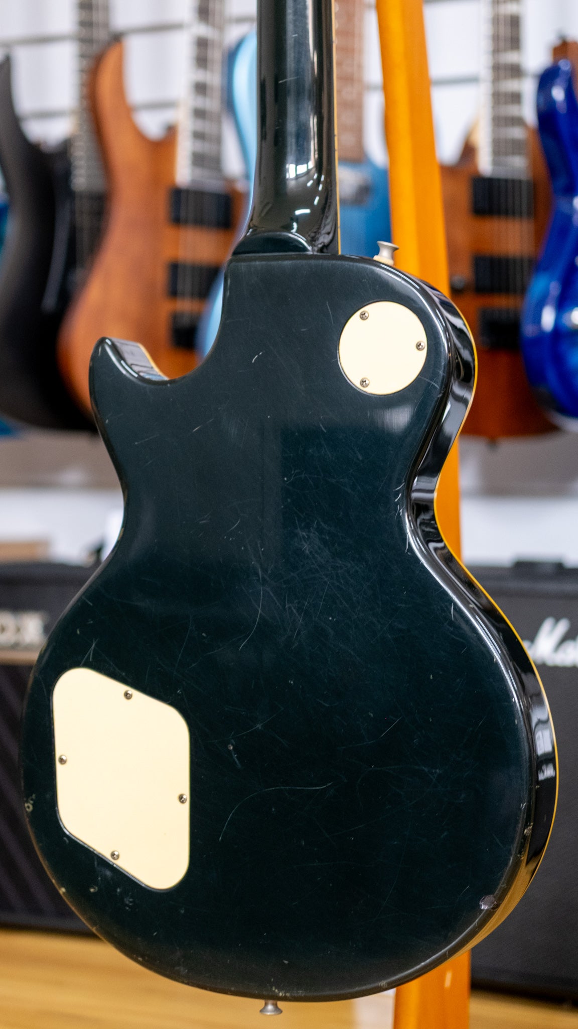 Greco EG-700B Standard Les Paul Electric Guitar (Black) (Pre-Owned, 1978 MIJ)