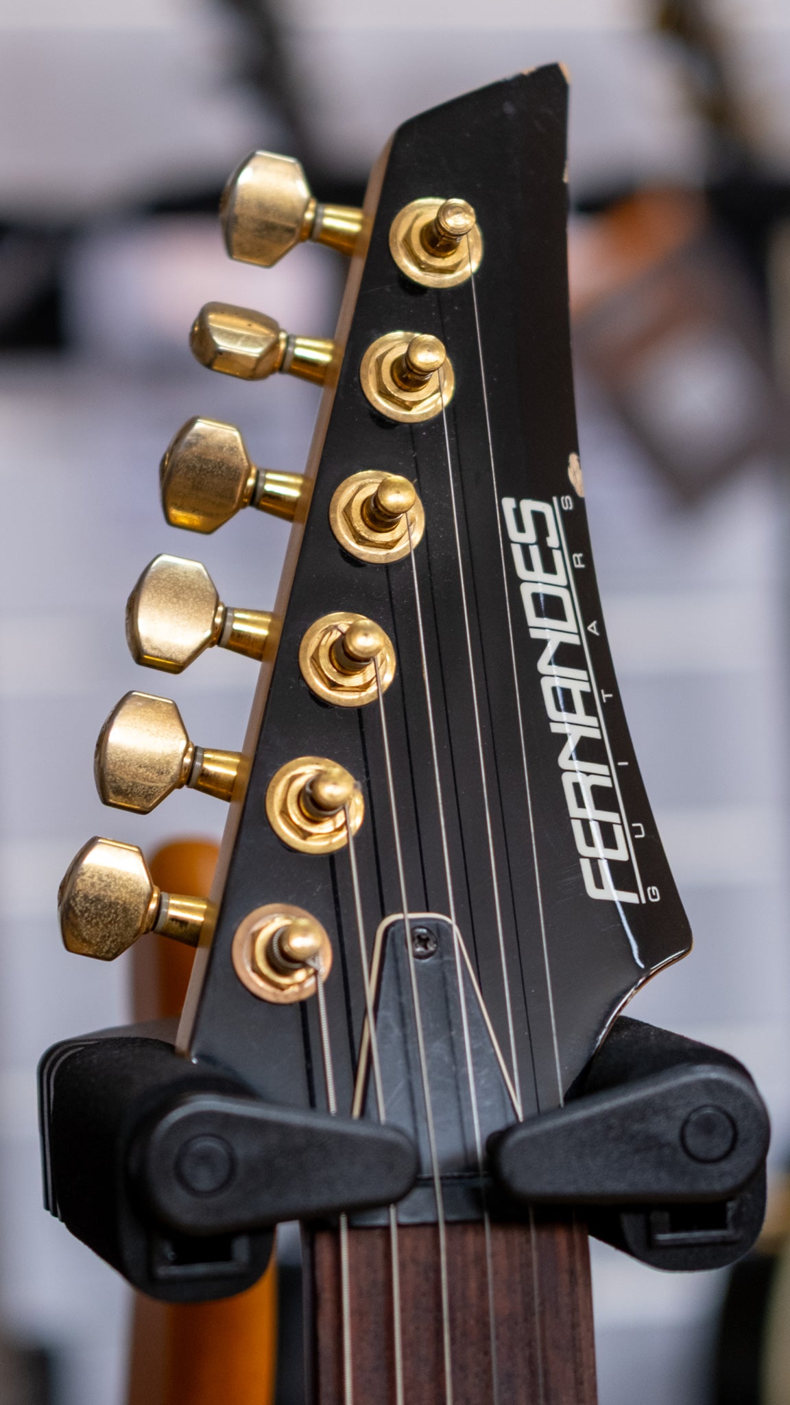 Fernandes FGZ-420 Electric Guitar (Blue Burst) (Pre-Owned, 1990's MIJ)