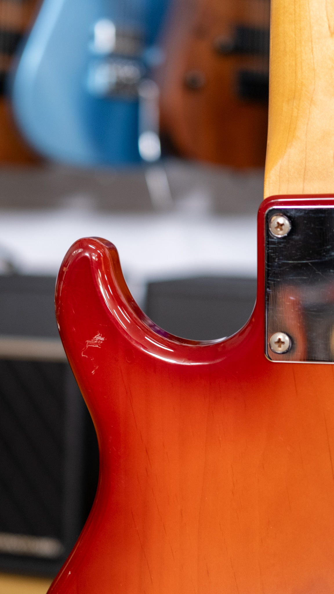 Yamaha Advanced Form RBS-50 Bass Guitar (Cherry Sunburst) (Pre-Owned, 1989)