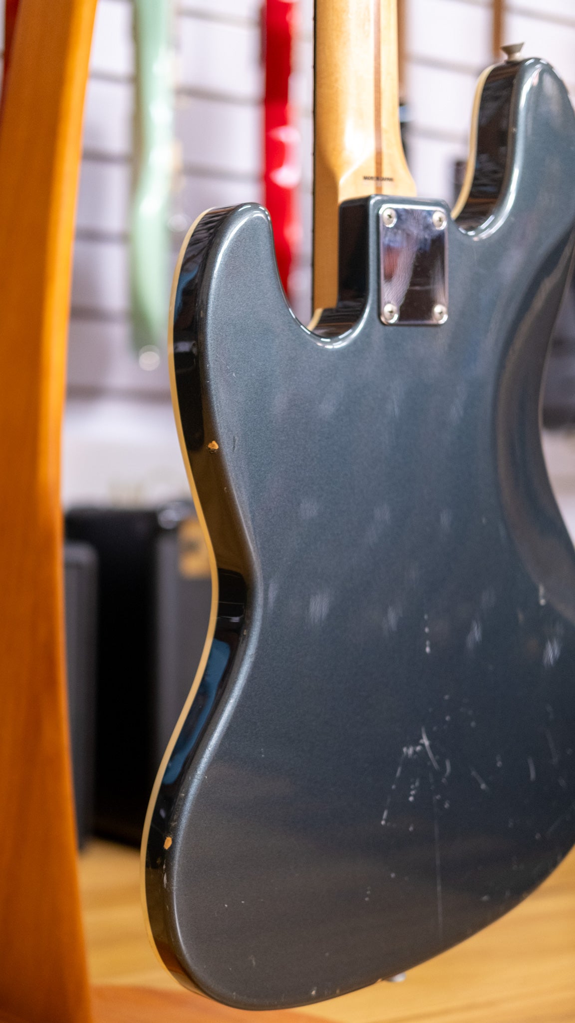 Fender Aerodyne Jazz Bass (Dolphin Grey) (Pre-Owned, 2010 MIJ)