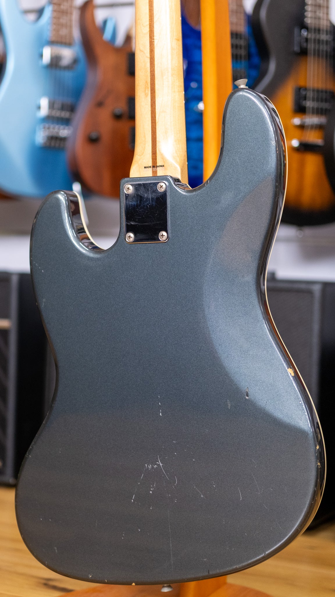 Fender Aerodyne Jazz Bass (Dolphin Grey) (Pre-Owned, 2010 MIJ)