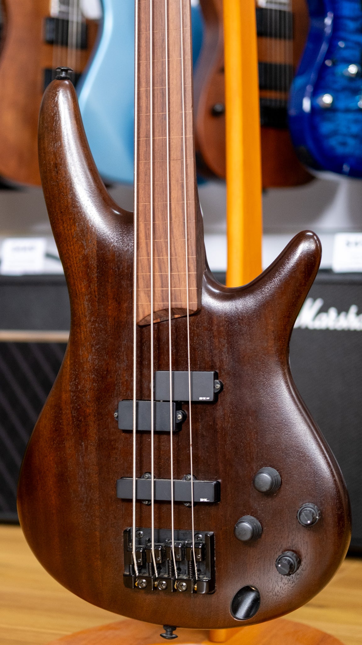 Ibanez Soundgear SR750F Fretless Bass Guitar (Pre-Owned, 2004 MIJ)