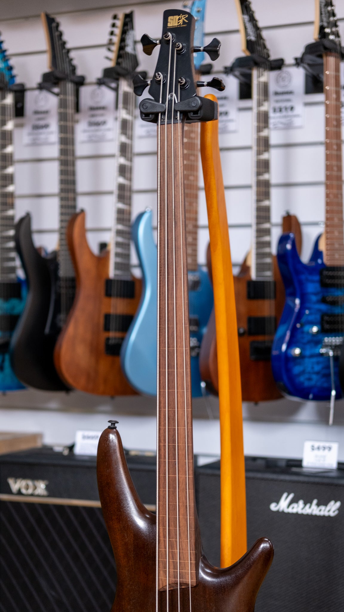 Ibanez Soundgear SR750F Fretless Bass Guitar (Pre-Owned, 2004 MIJ)