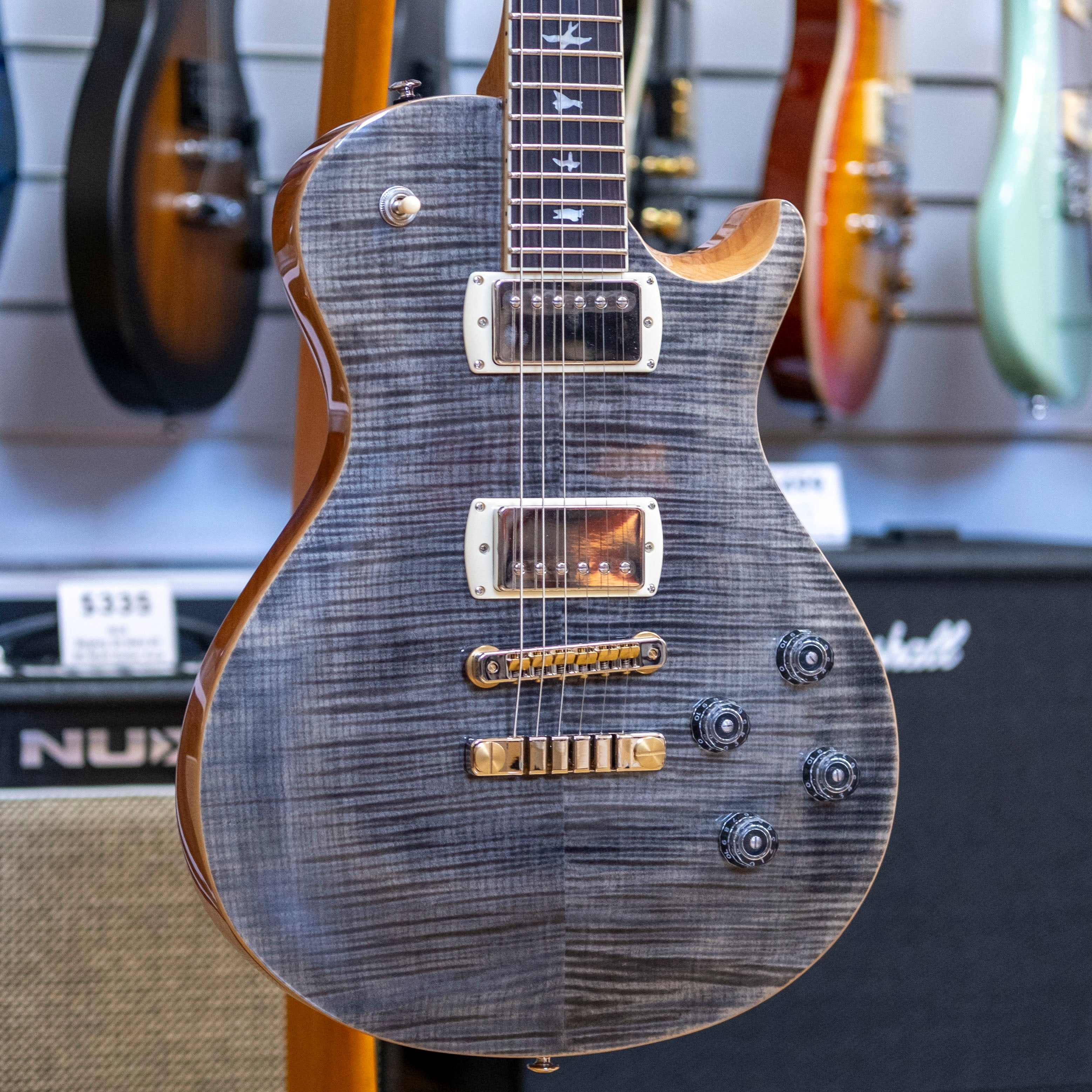 PRS SE Singlecut McCarty 594 Electric Guitar (Charcoal)