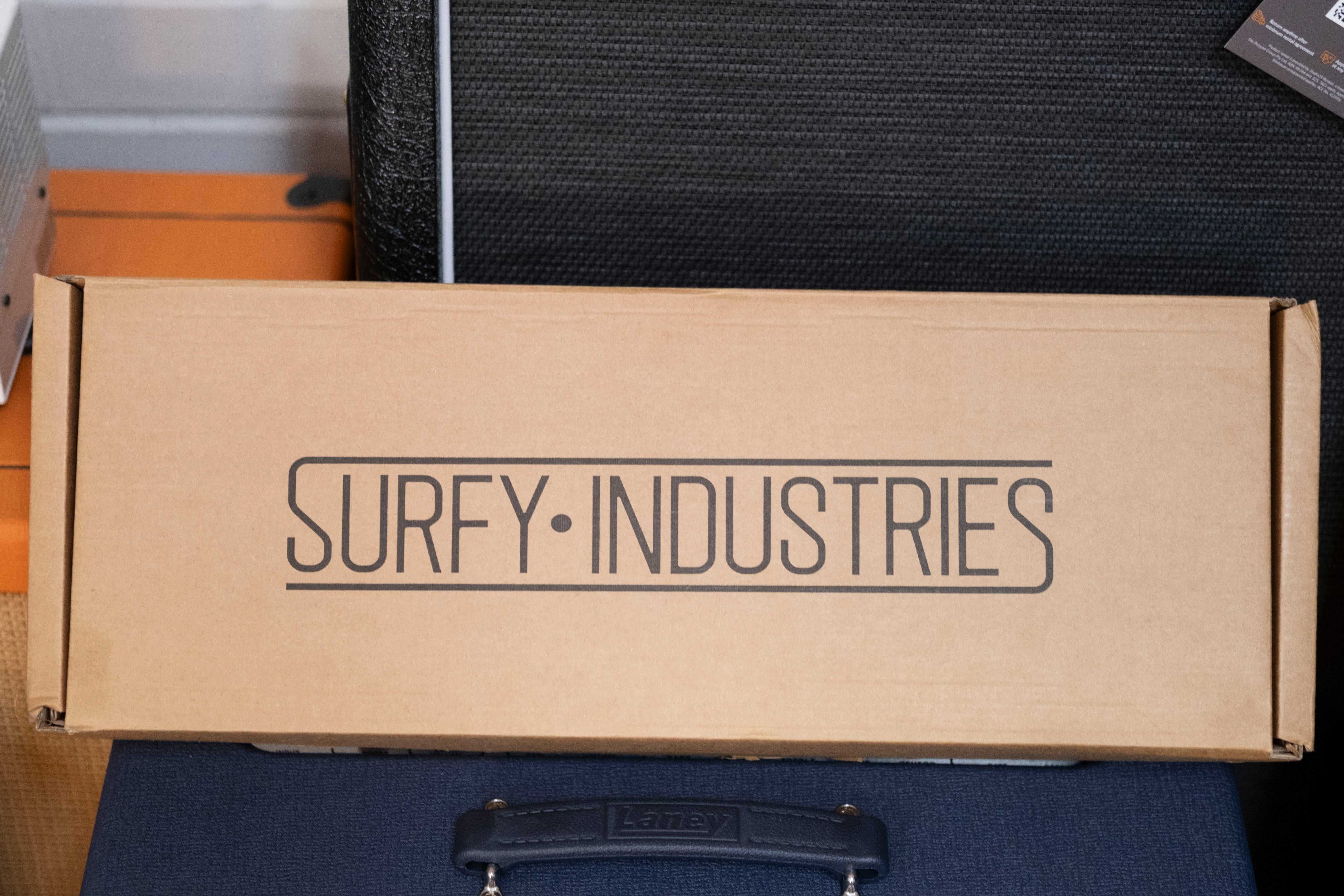 Surfy Industries SurfyBear Metal V2 Spring Reverbwith Footswitch (Pre-Owned)