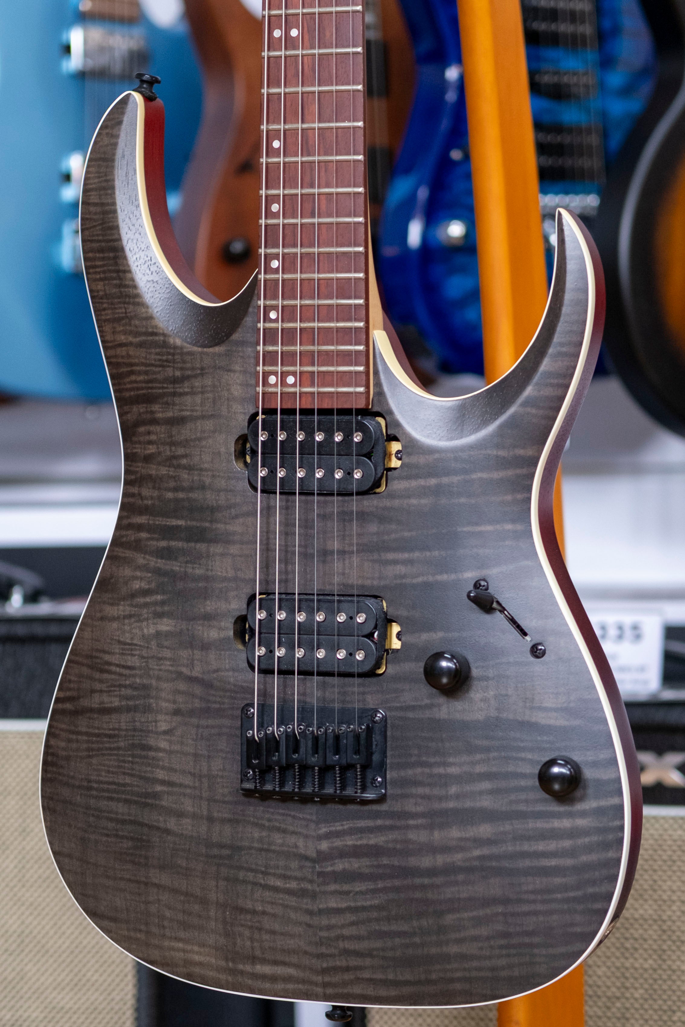 Ibanez RGA42FM Electric Guitar (Transparent Gray Flat) (Pre-Owned, 2022)