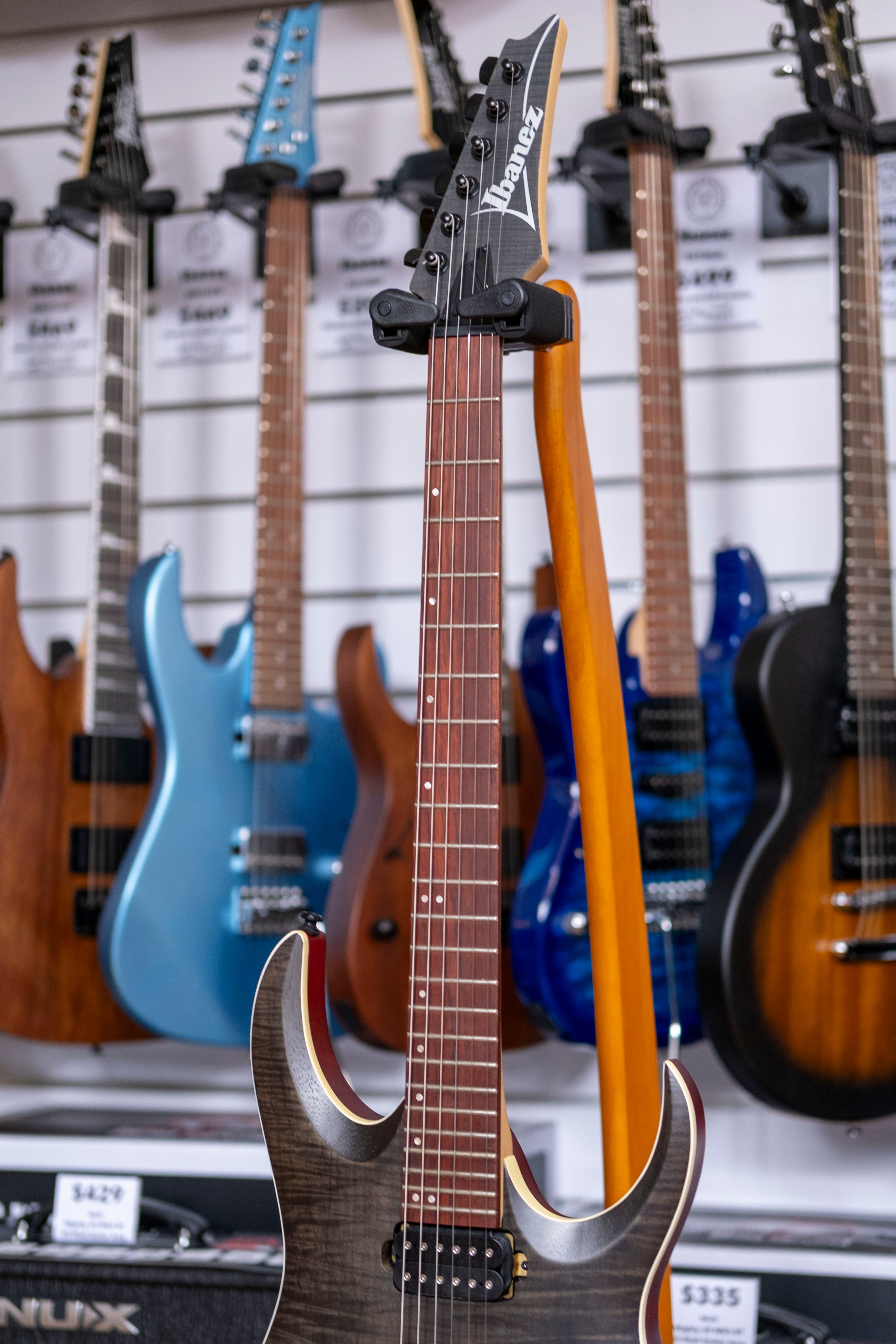 Ibanez RGA42FM Electric Guitar (Transparent Gray Flat) (Pre-Owned, 2022)