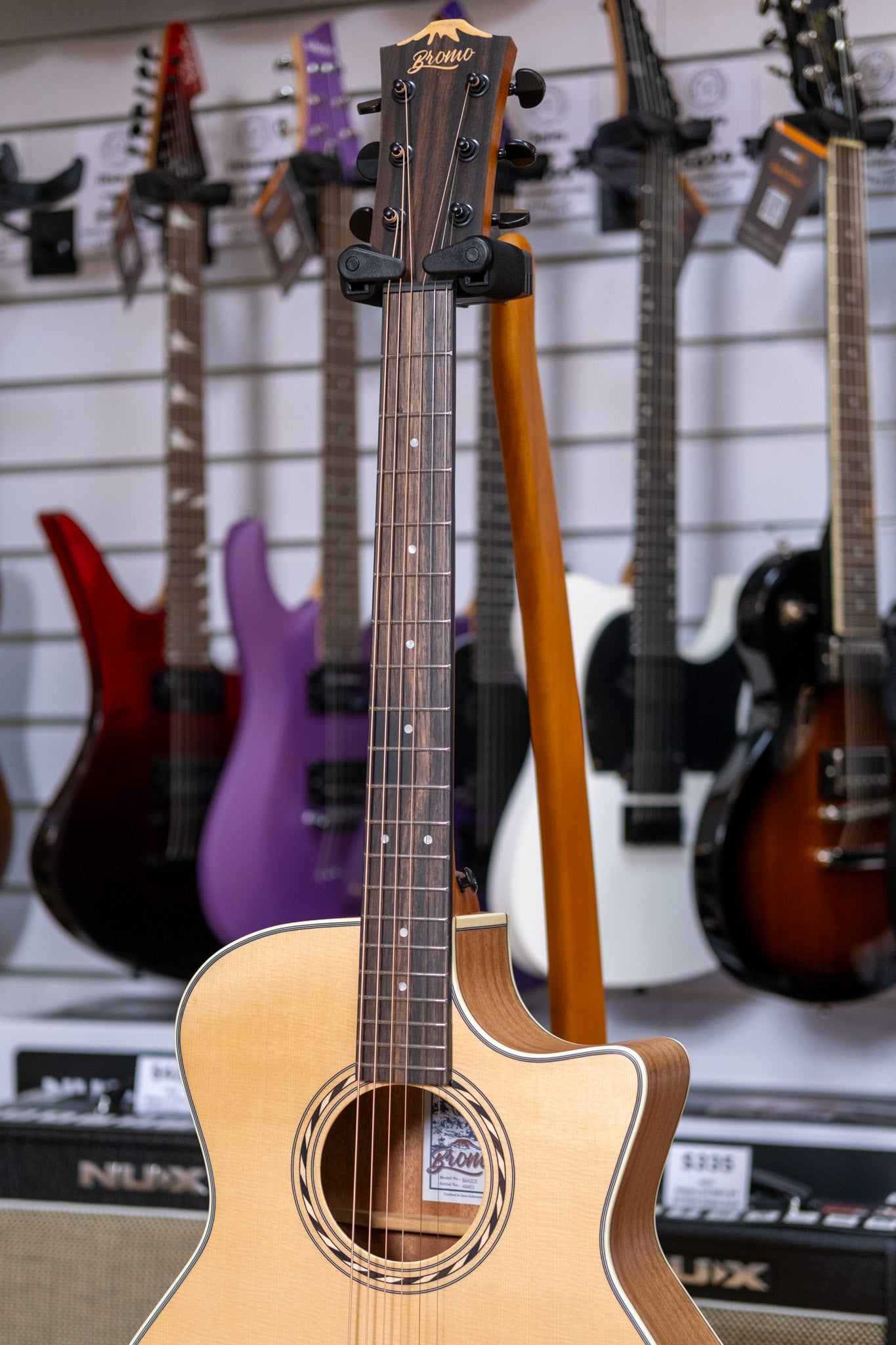 Bromo Appalachia Series Grand Auditorium Acoustic Electric Guitar