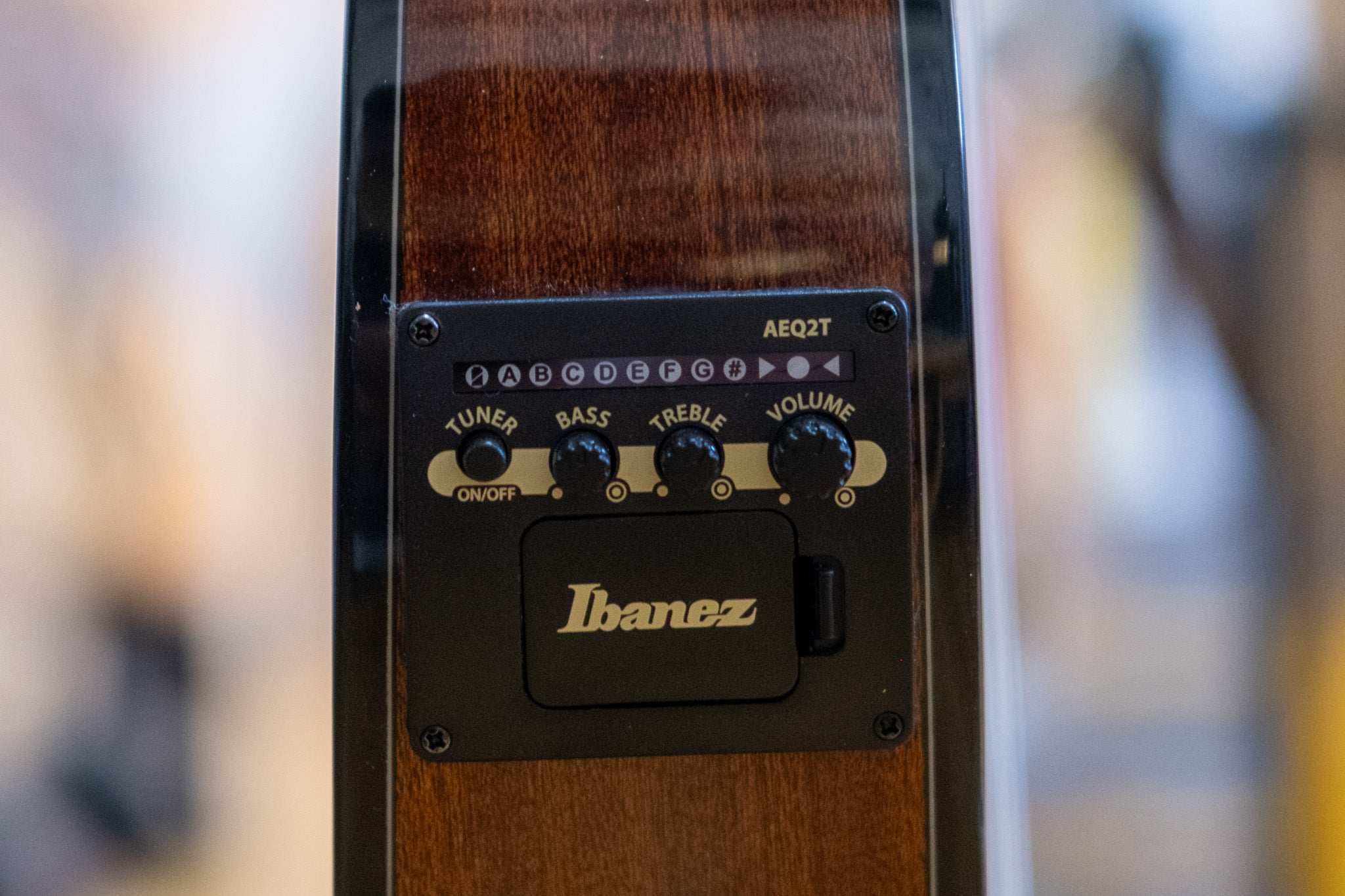 Ibanez GA5TCE Thinline Electric Classical Guitar (Amber High Gloss)