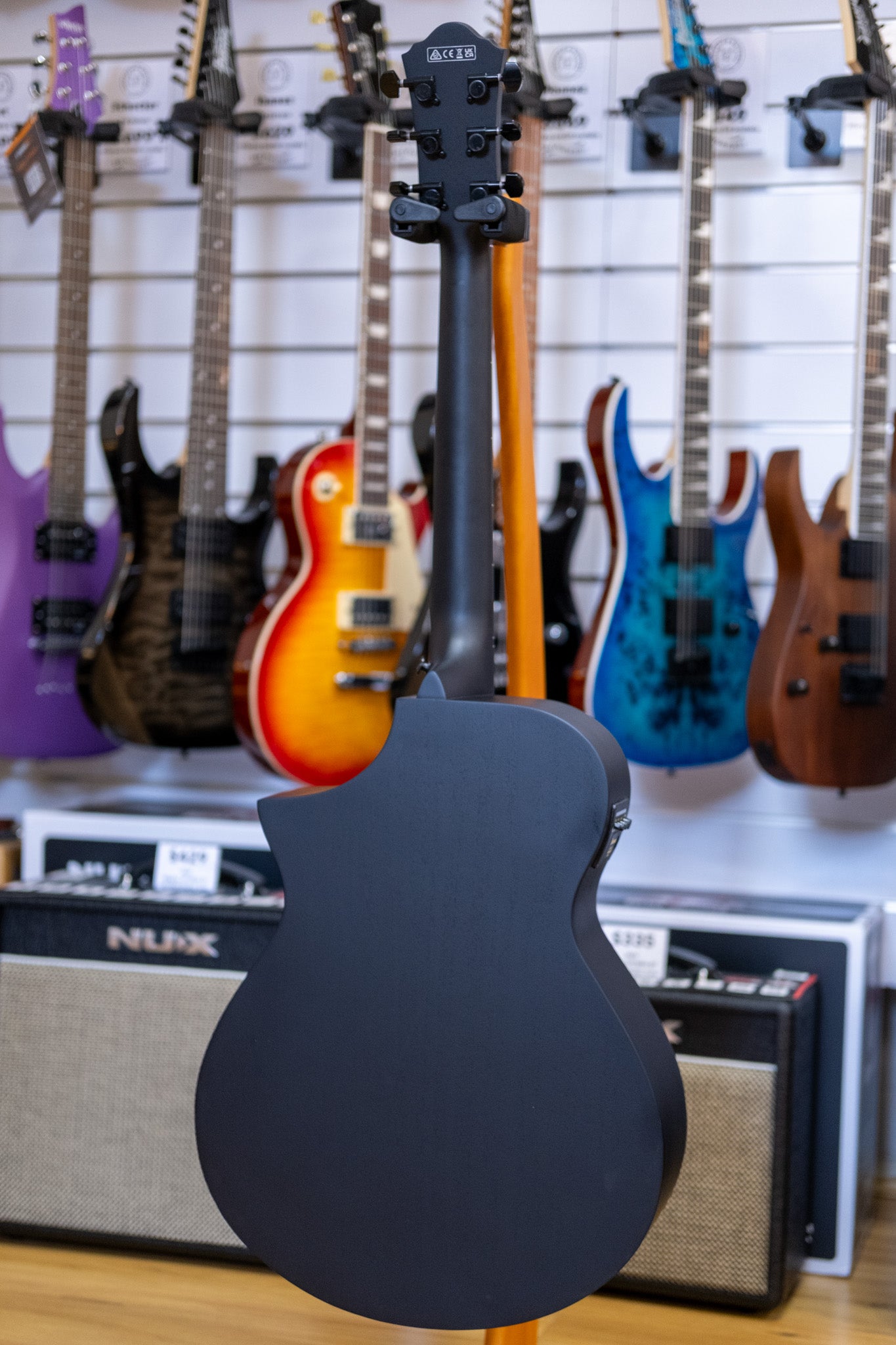 Ibanez AEWC621 Acoustic Electric Guitar (Black Out)