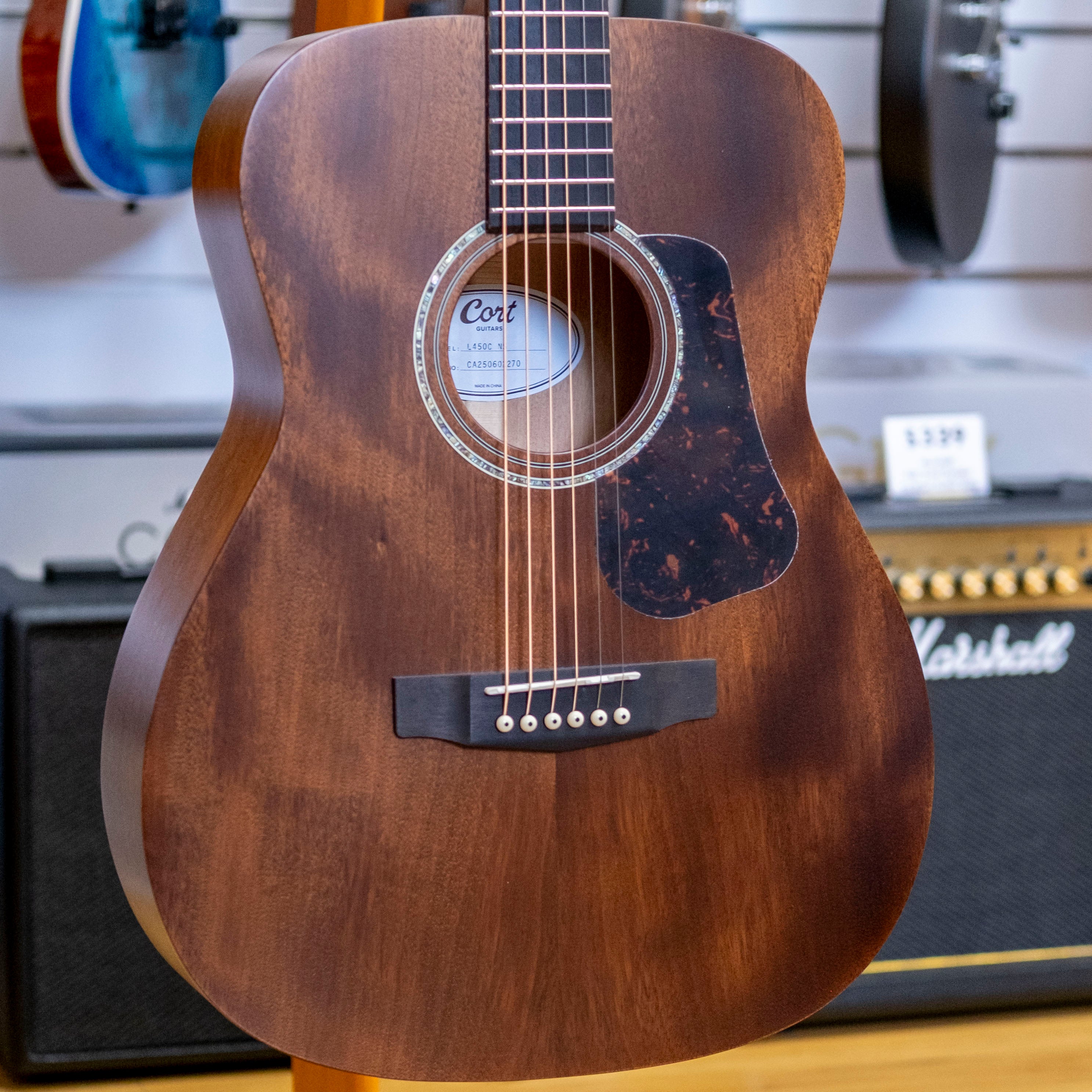 Cort Luce Series Concert Acoustic Guitar (Solid Mahogany Top / Back)