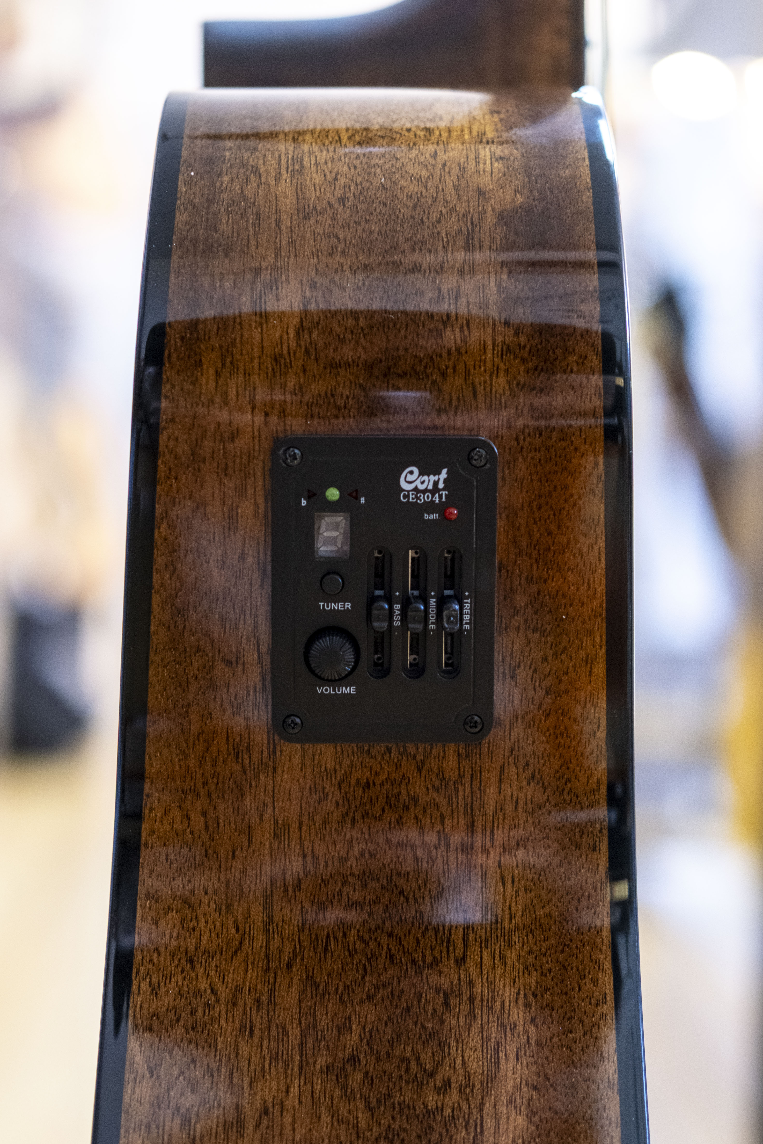 Cort Earth 60 Series Dreadnought Acoustic Electric Guitar (Solid Spruce)