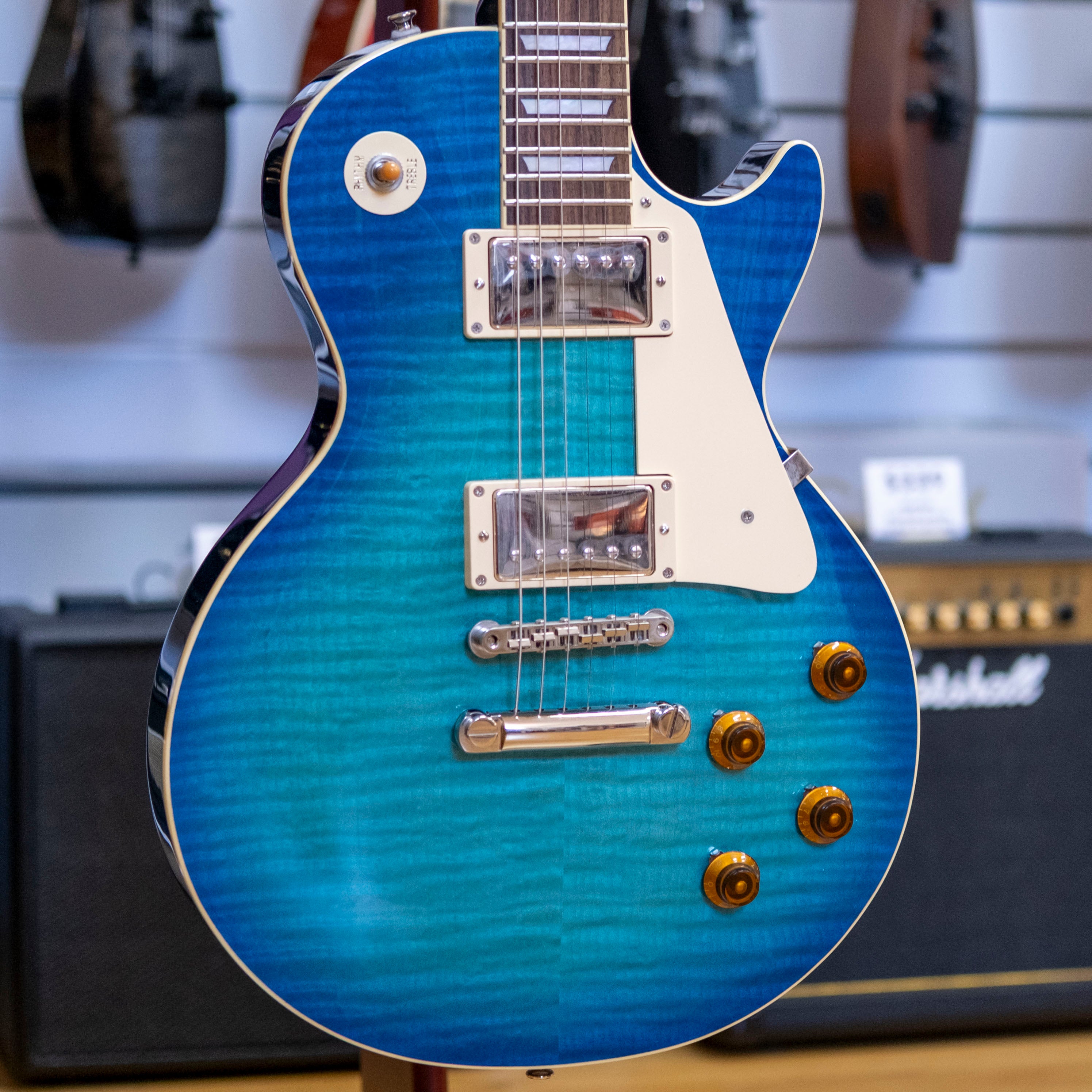 Tokai LS-148 Love Rock Electric Guitar (Indigo Burst) (NOS, 2022 MIJ)